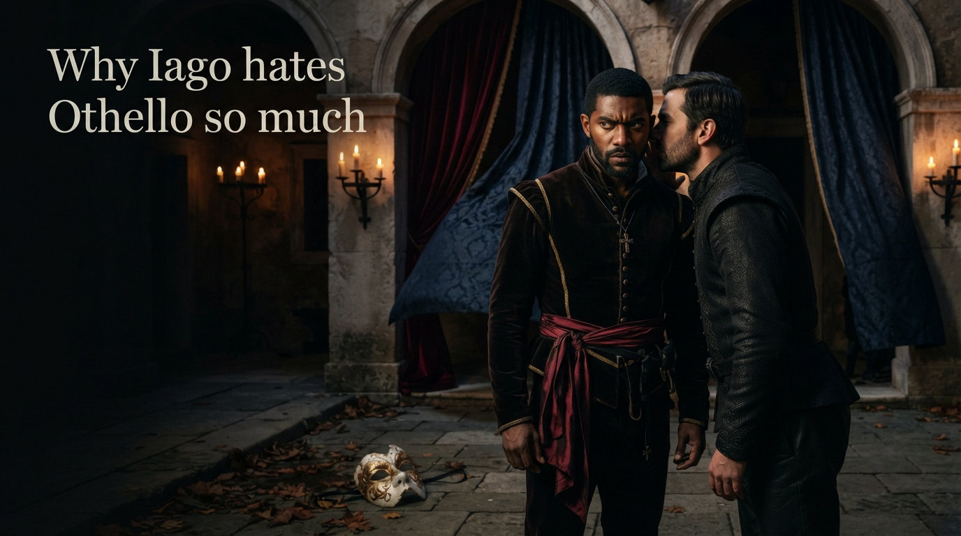Why Iago hates Othello so much