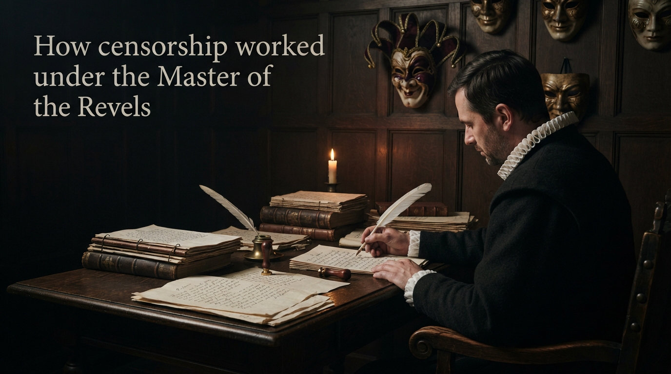 How censorship worked under the Master of the Revels