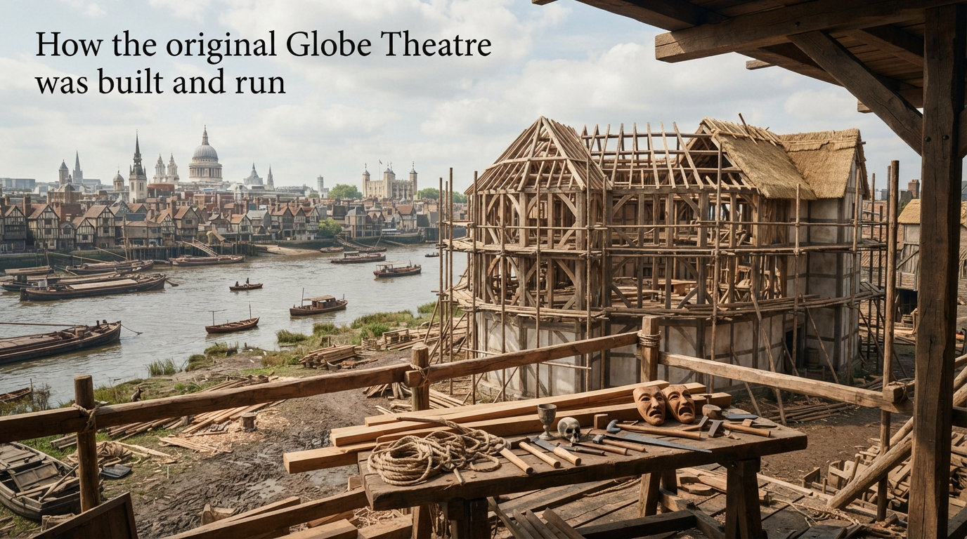 How the original Globe Theatre was built and run