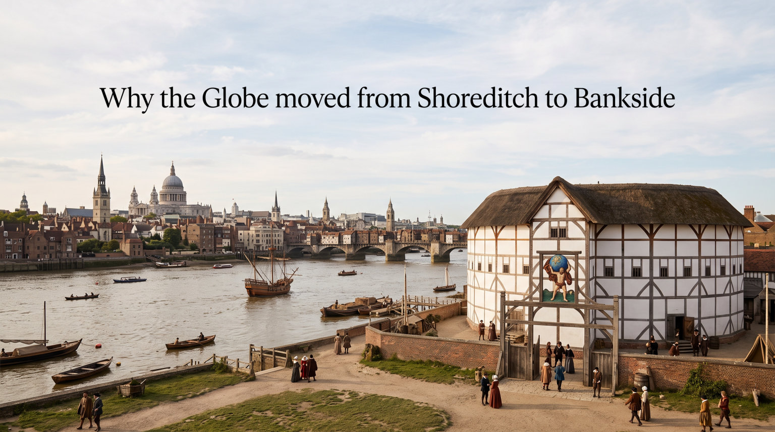 Why the Globe moved from Shoreditch to Bankside