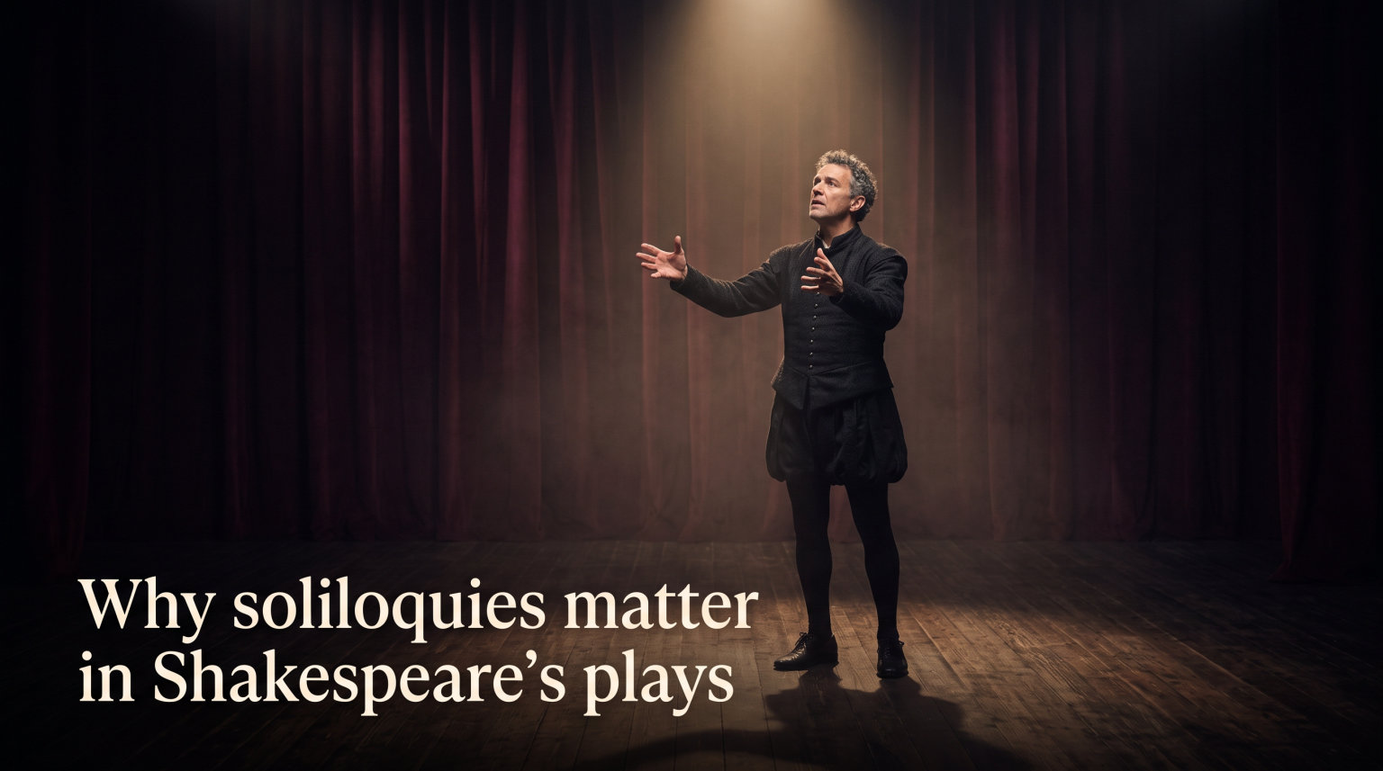 Why soliloquies matter in Shakespeare's plays