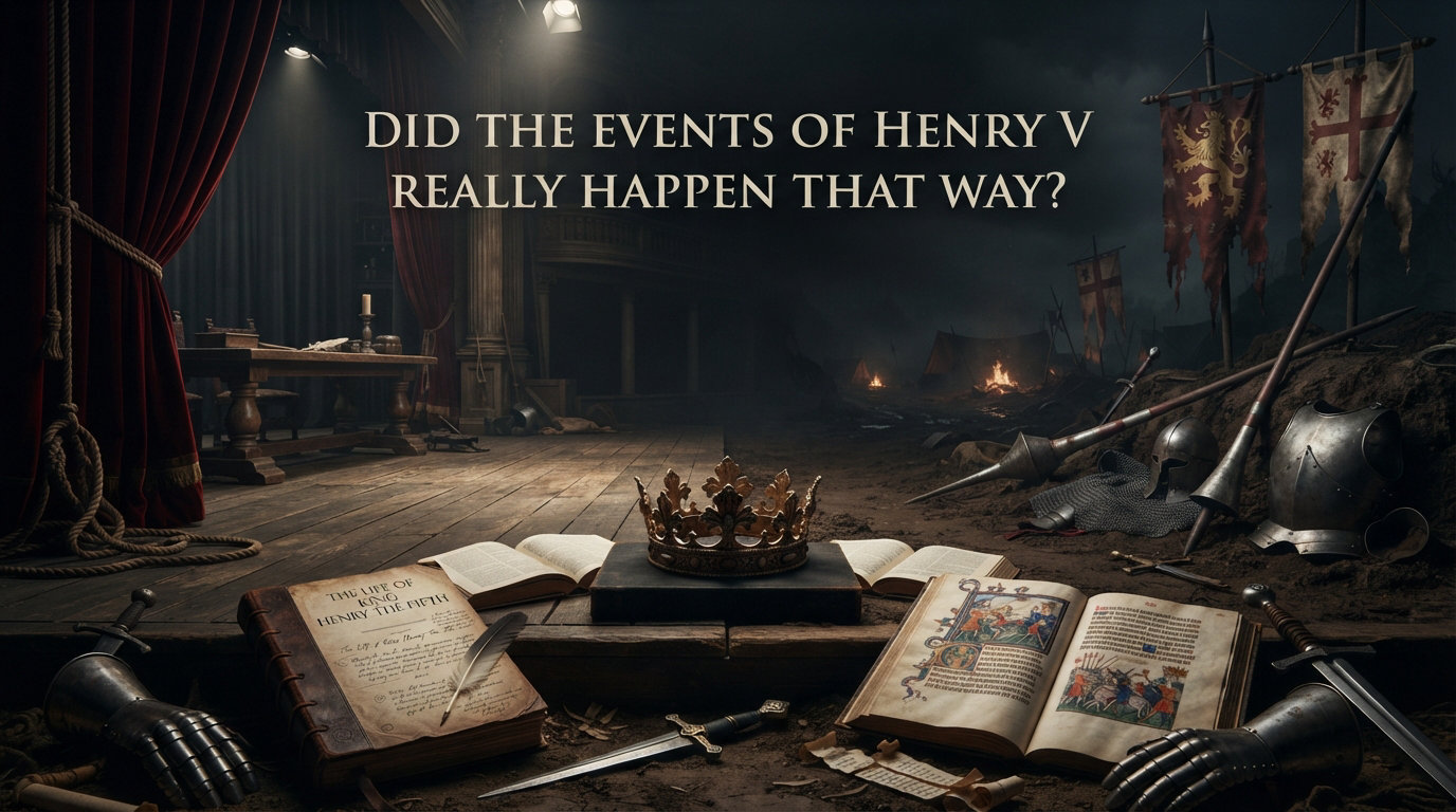 Did the events of Henry V really happen that way?