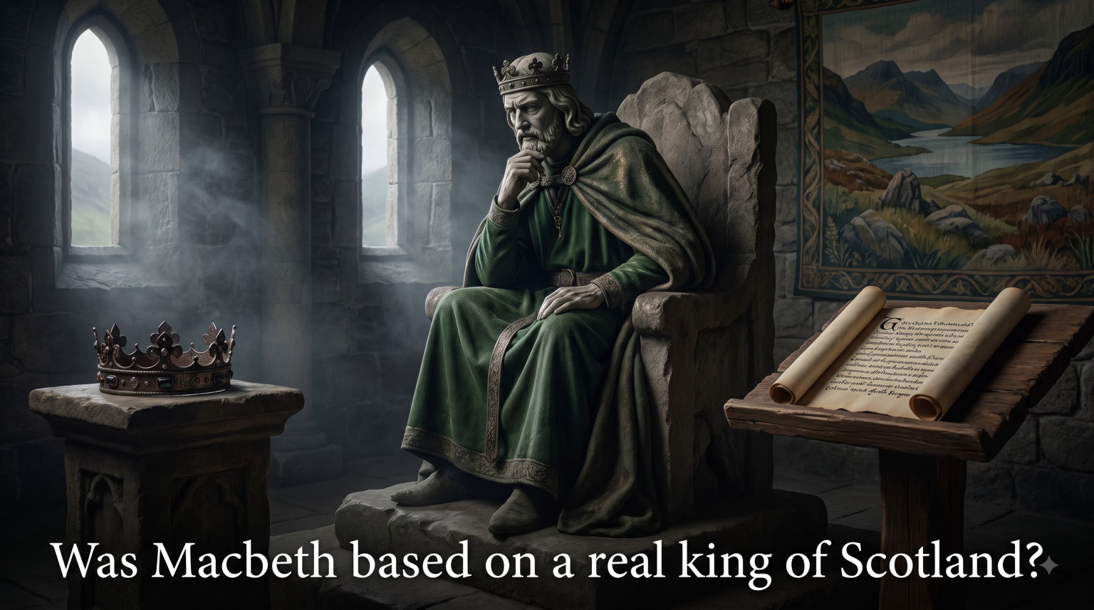 Was Macbeth based on a real king of Scotland?