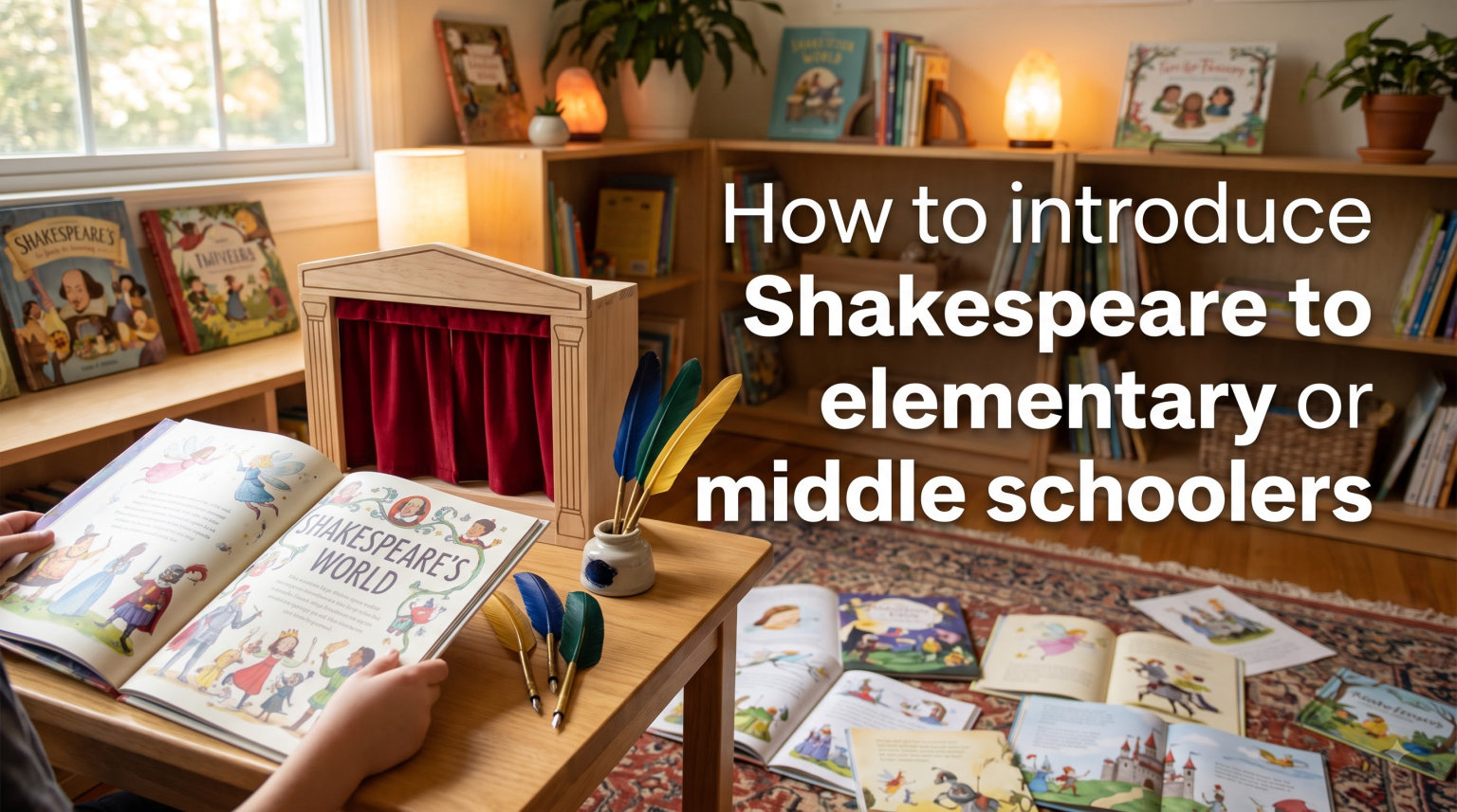 How to introduce Shakespeare to elementary or middle schoolers