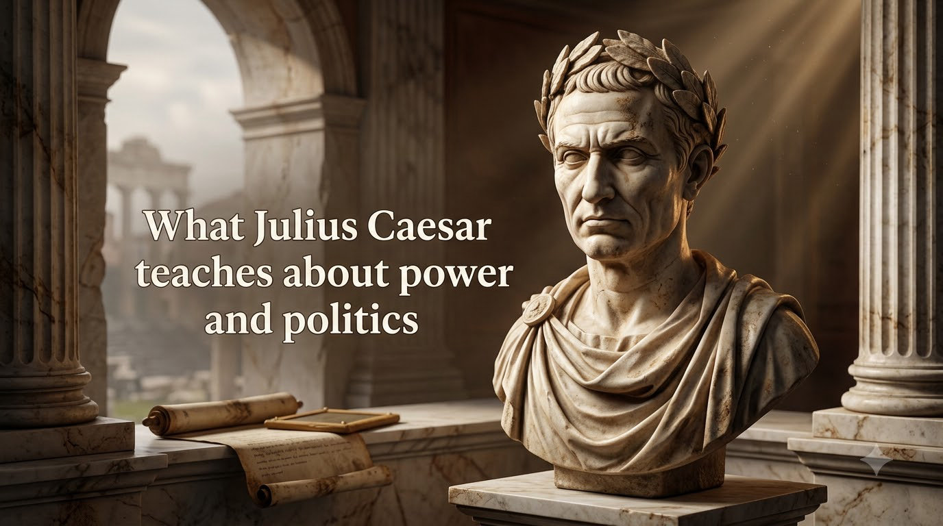 What Julius Caesar teaches about power and politics