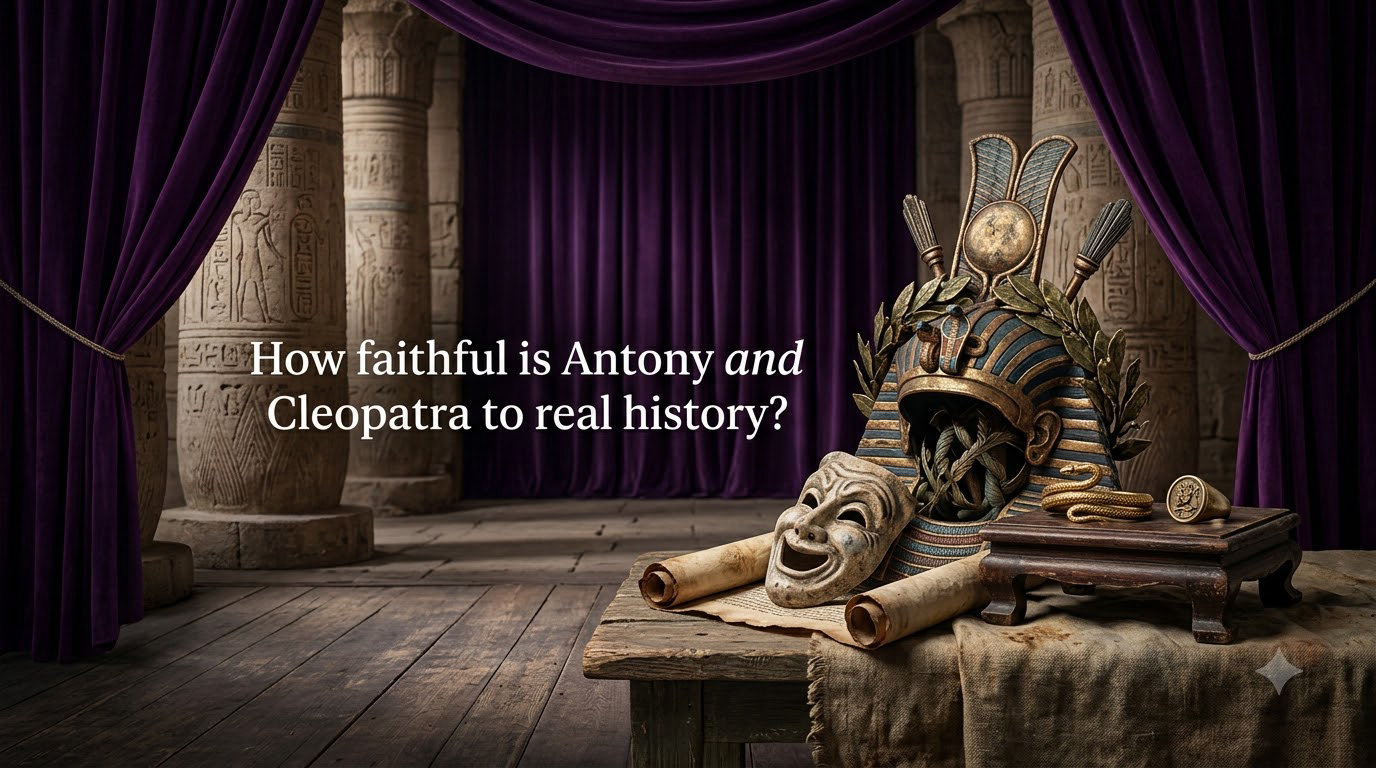 How faithful is Antony and Cleopatra to real history?