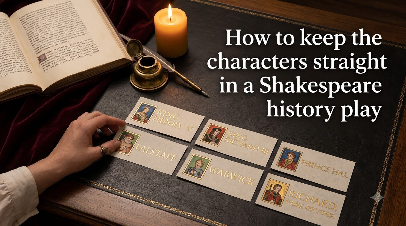 How to keep the characters straight in a Shakespeare history play
