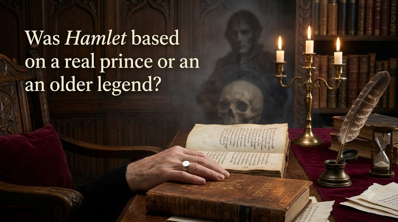 Was Hamlet based on a real prince or an older legend?