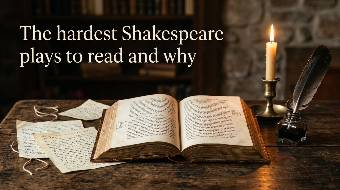 The hardest Shakespeare plays to read and why