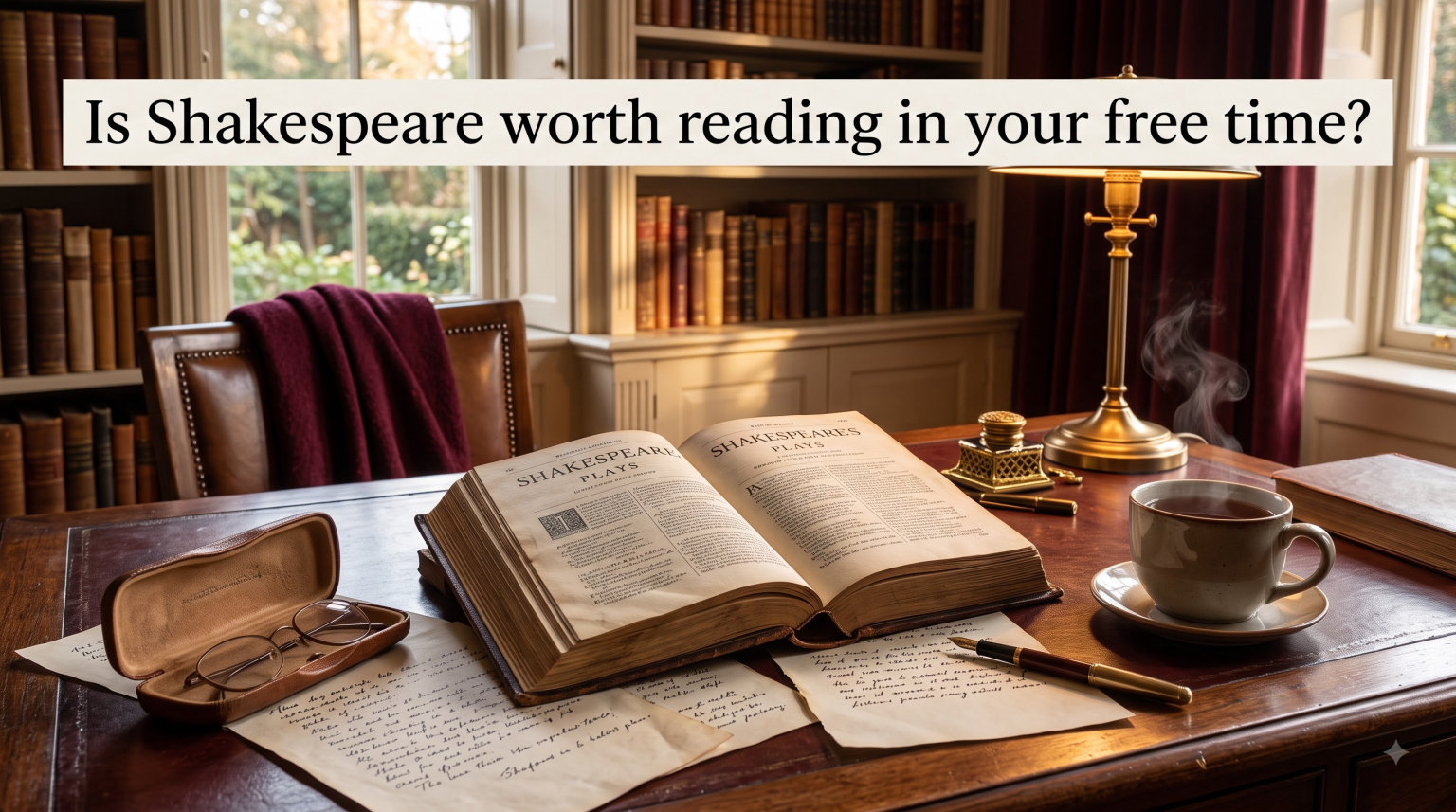 Is Shakespeare worth reading in your free time?