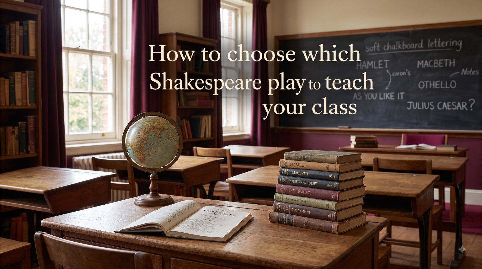 How to choose which Shakespeare play to teach your class