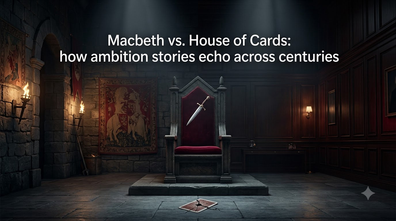 Macbeth vs. House of Cards: how ambition stories echo across centuries