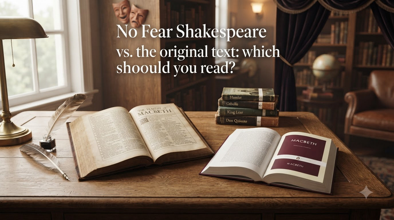 No Fear Shakespeare vs. the original text: which should you read?