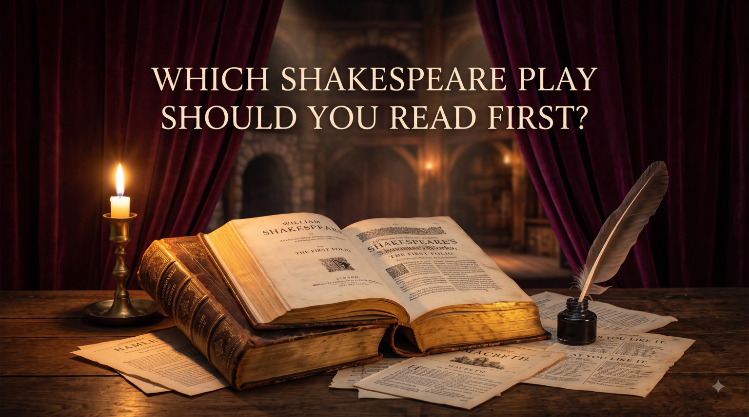 Which Shakespeare play should you read first?