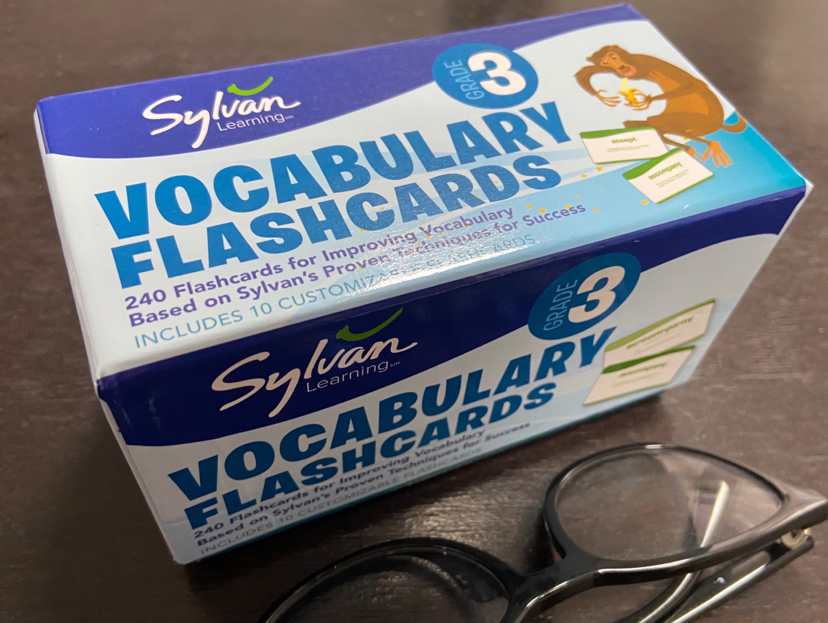 3rd Grade Vocabulary Flashcards: 240 Flashcards for Improving Vocabulary Based on Sylvan's Proven Techniques for Success (Sylvan Language Arts Flashcards) customer photo 1