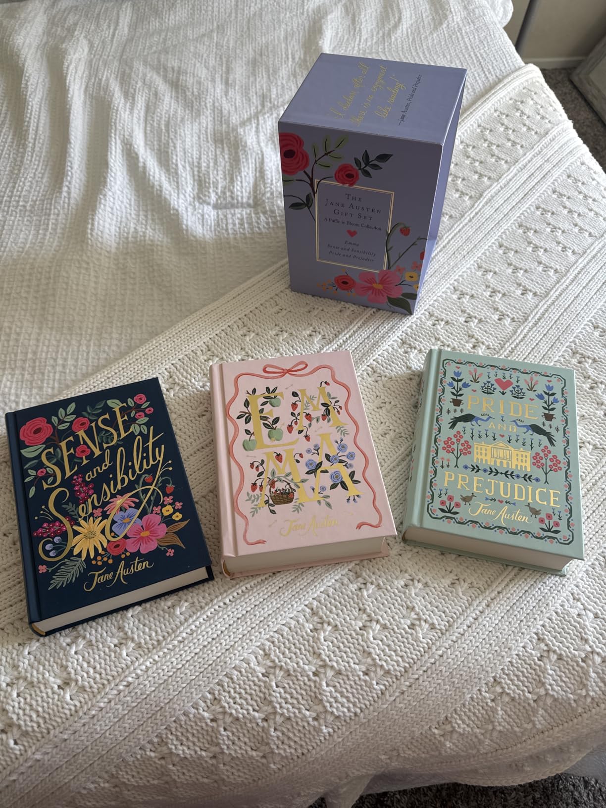 The Jane Austen Gift Set: A Puffin in Bloom 3-Book Collection: Pride and Prejudice, Emma, and Sense and Sensibility customer photo 2