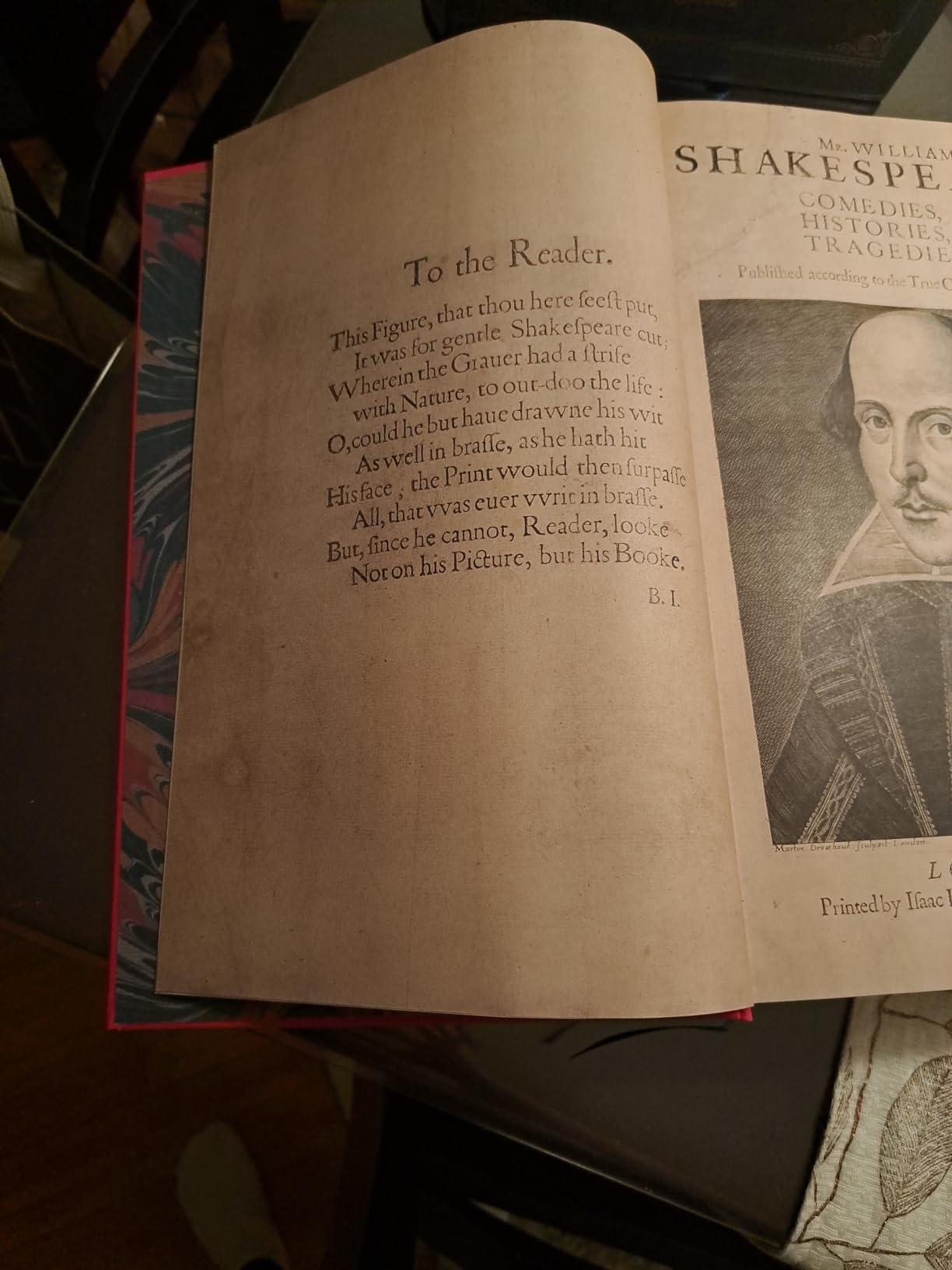 Shakespeare's First Folio: 400th Anniversary Facsimile Edition: Mr. William Shakespeares Comedies, Histories & Tragedies, Published According to the Original Copies customer photo 1