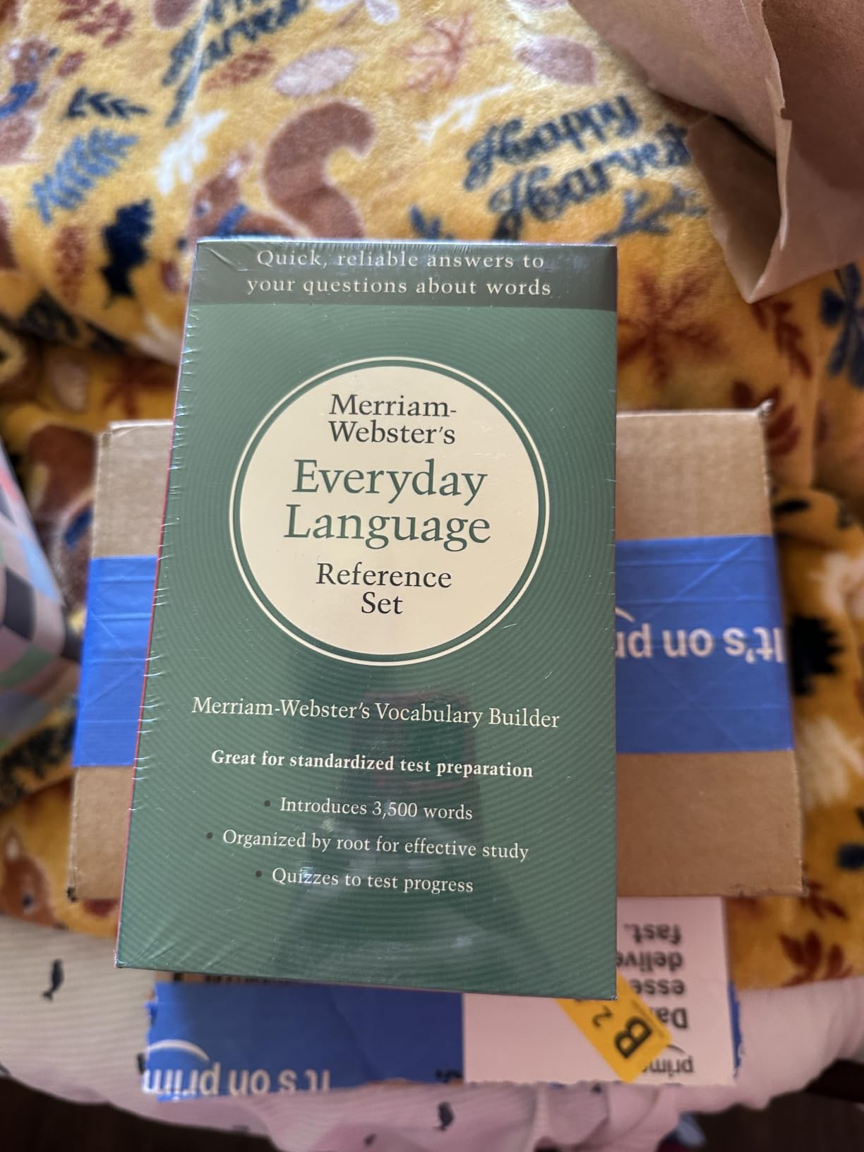 Merriam-Webster's Everyday Language Reference Set: Includes: The Merriam-Webster Dictionary, The Merriam-Webster Thesaurus, and The Merriam-Webster Vocabulary Builder customer photo 1