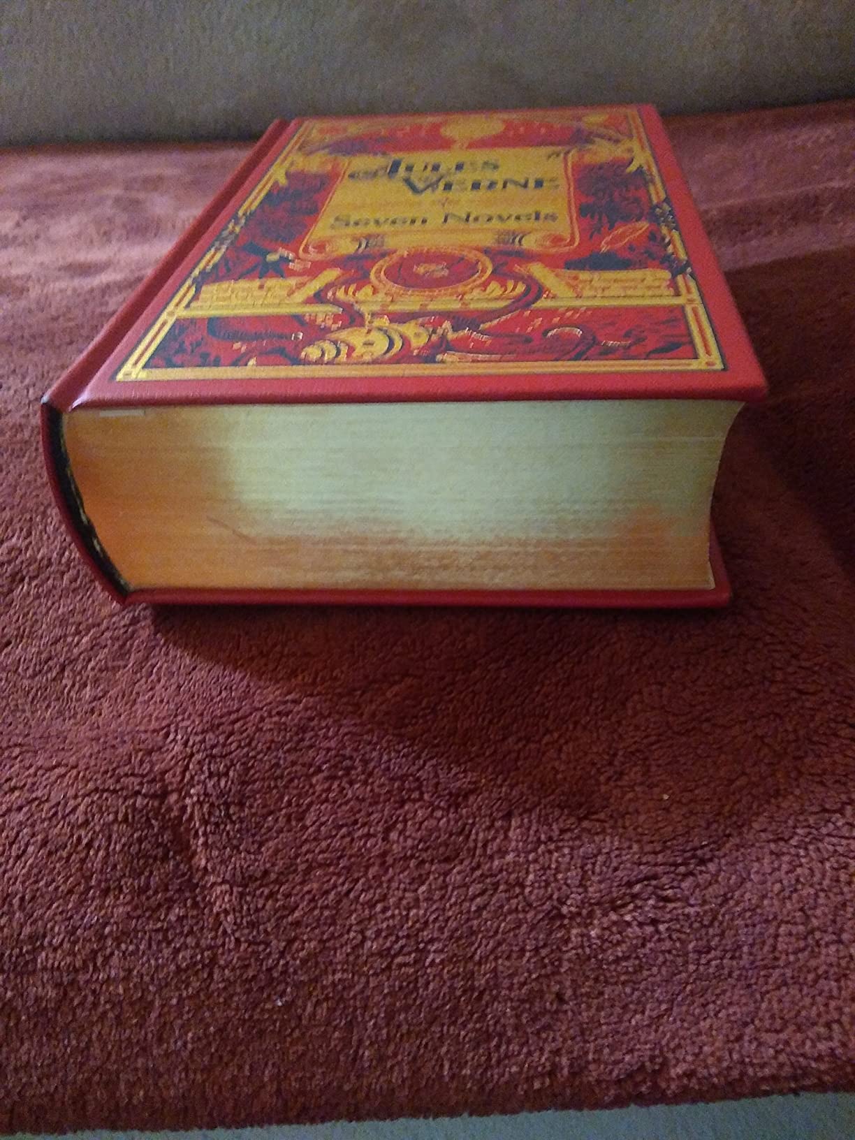 Jules Verne: Seven Novels (Leatherbound Classics) customer photo 2