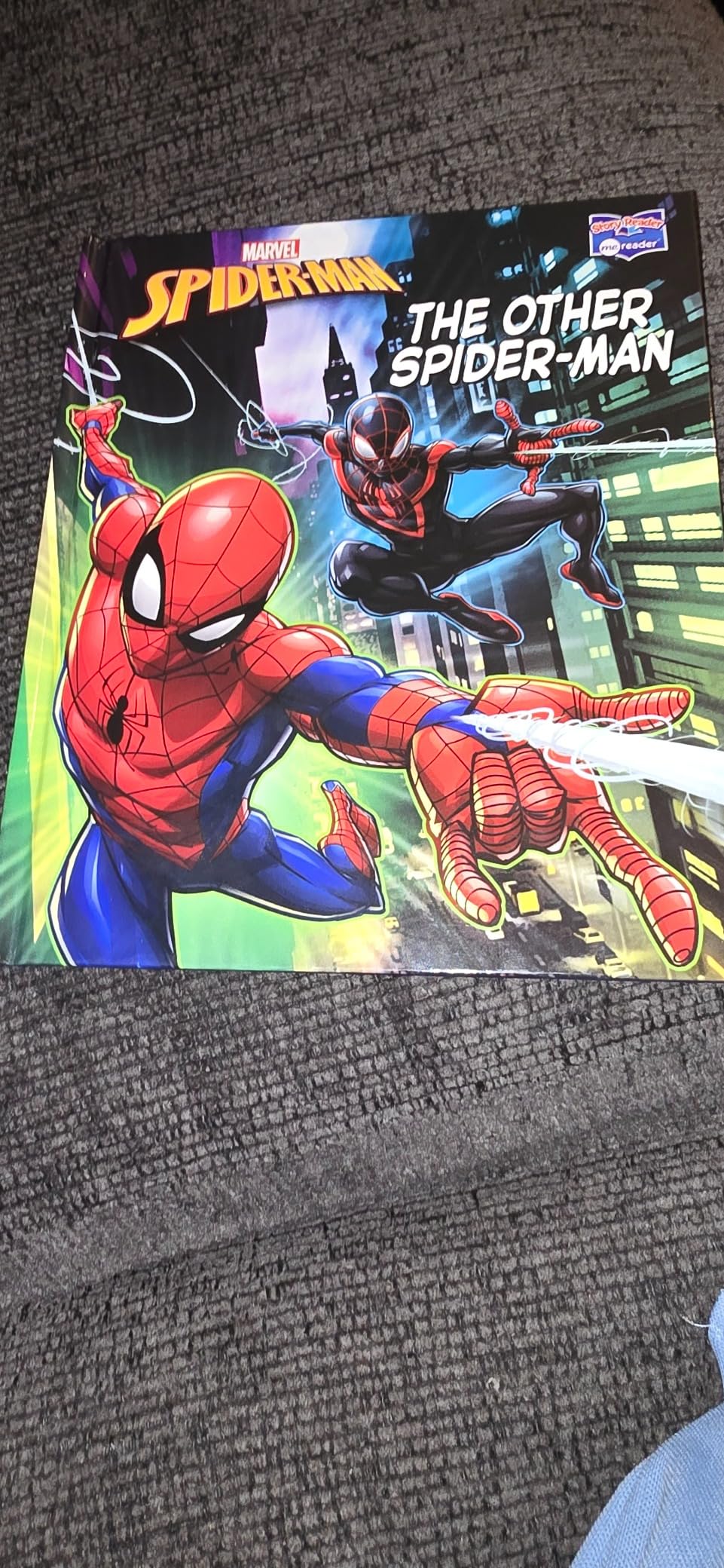 Marvel - Spider-man Me Reader Electronic Reader and 8 Sound Book Library - PI Kids customer photo 2