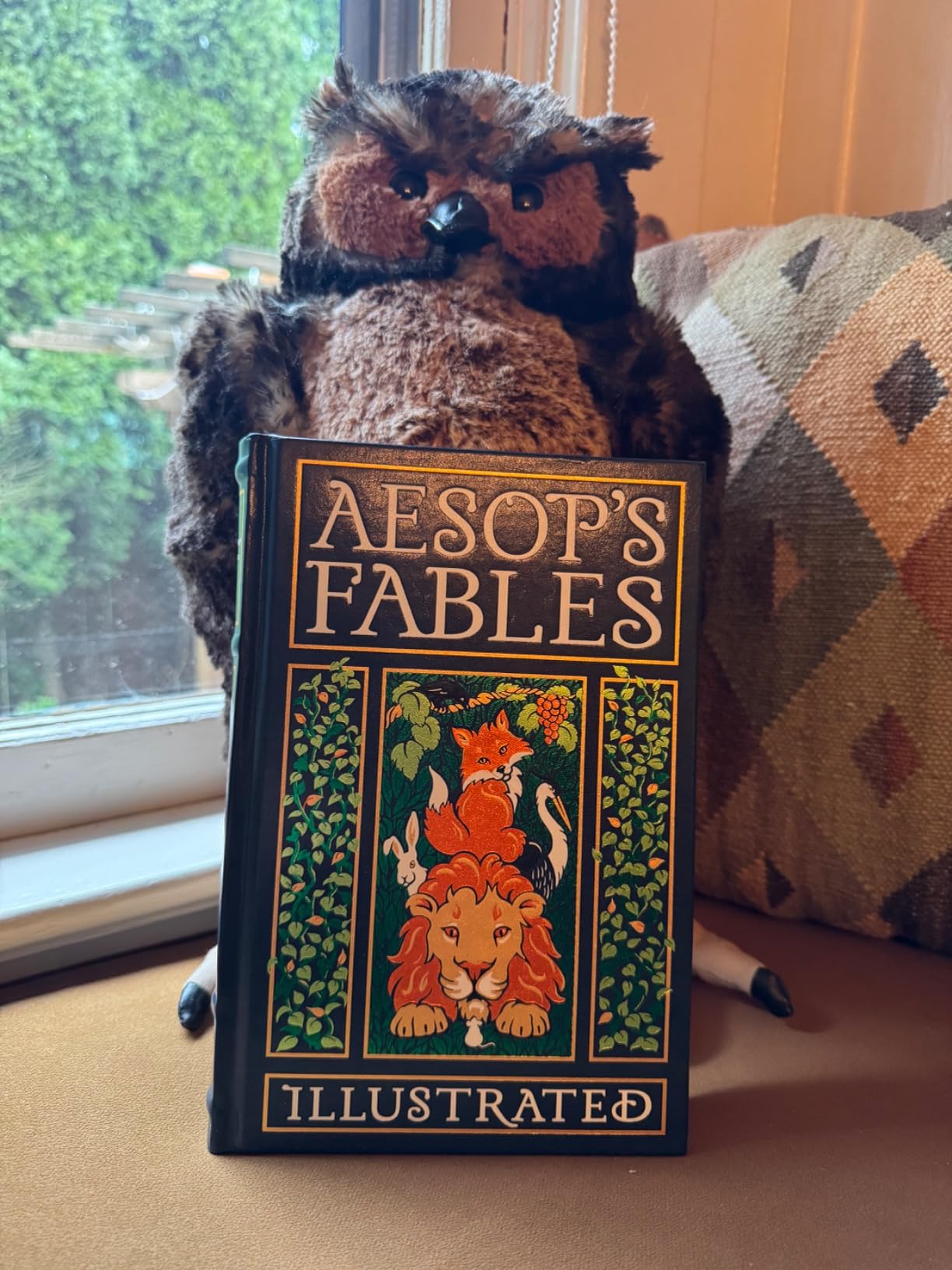 Aesop's Fables Illustrated (Leather-bound Classics) customer photo 1