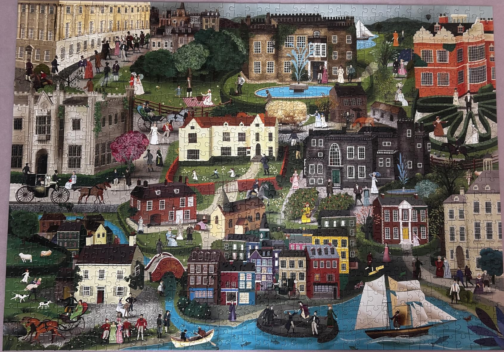 Laurence King The World of Jane Austen 1000 Piece Puzzle customer photo 1
