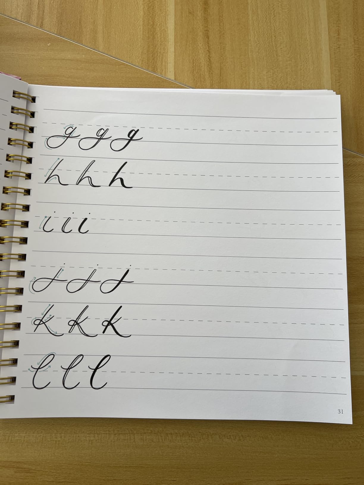Pretty Simple Lettering: A Step-by-Step Hand Lettering and Modern Calligraphy Workbook for Beginners (Premium Spiral-Bound Hardcover) customer photo 2