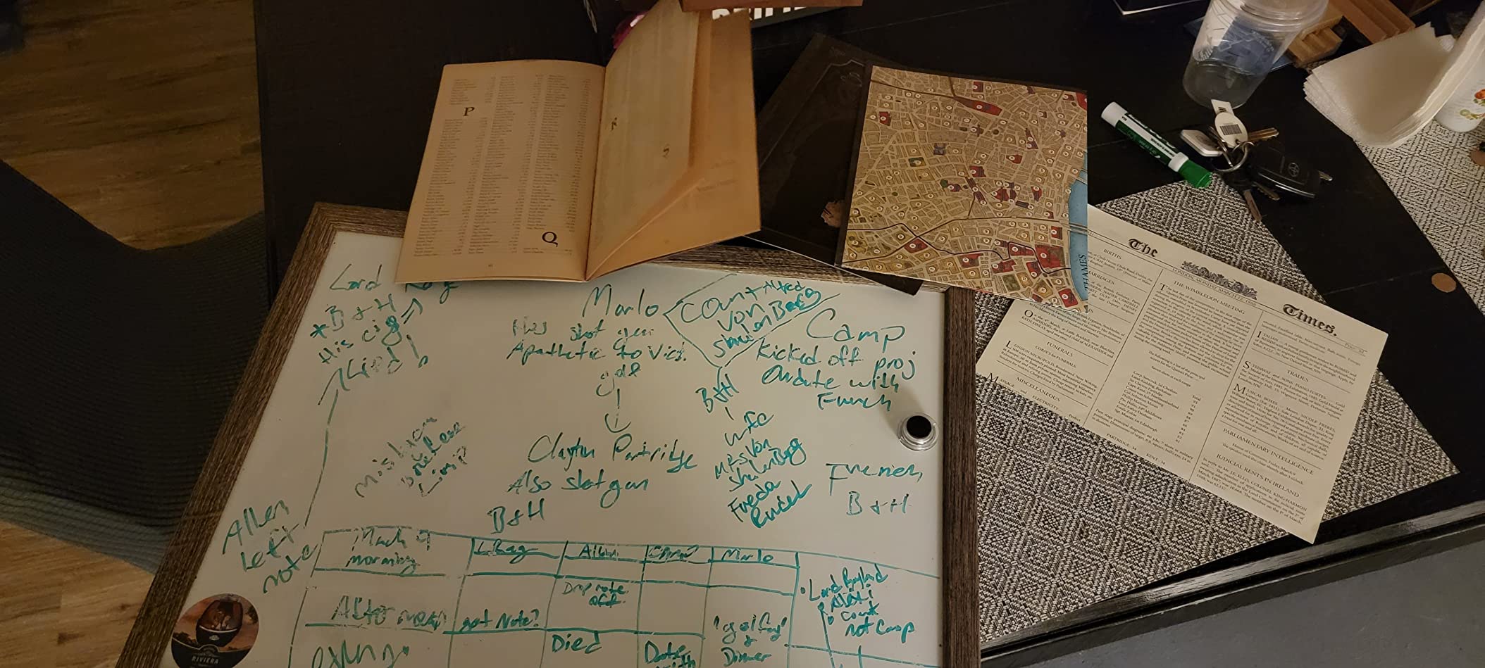 Asmodee Sherlock Holmes Consulting Detective - The Thames Murders & Other Cases Board Game - Captivating Mystery Game for Kids & Adults, Ages 14+, 1-8 Players, 90 Min Playtime customer photo 1