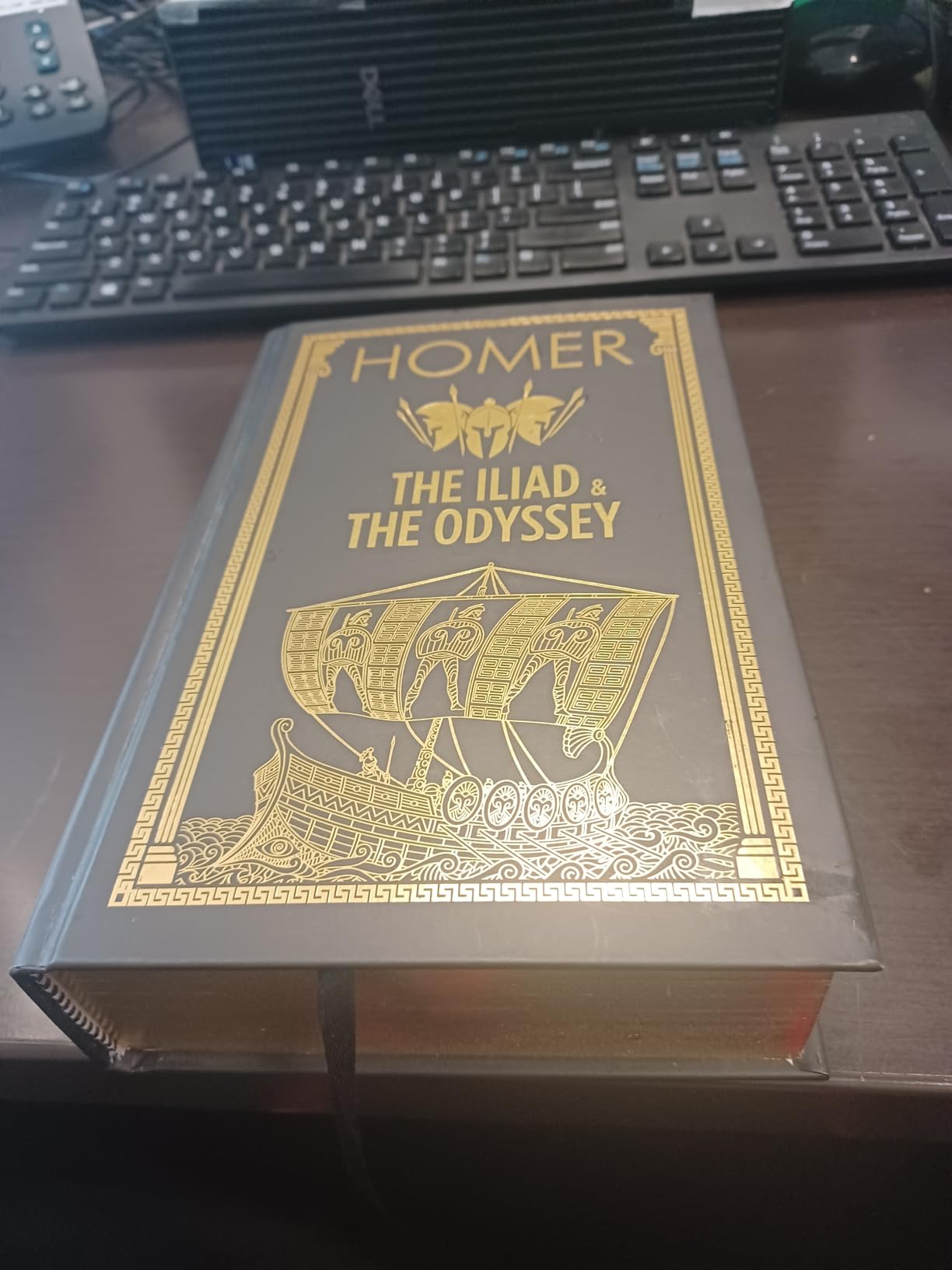 HOMER: The Iliad & the Odyssey (Deluxe Hardbound Edition) customer photo 1