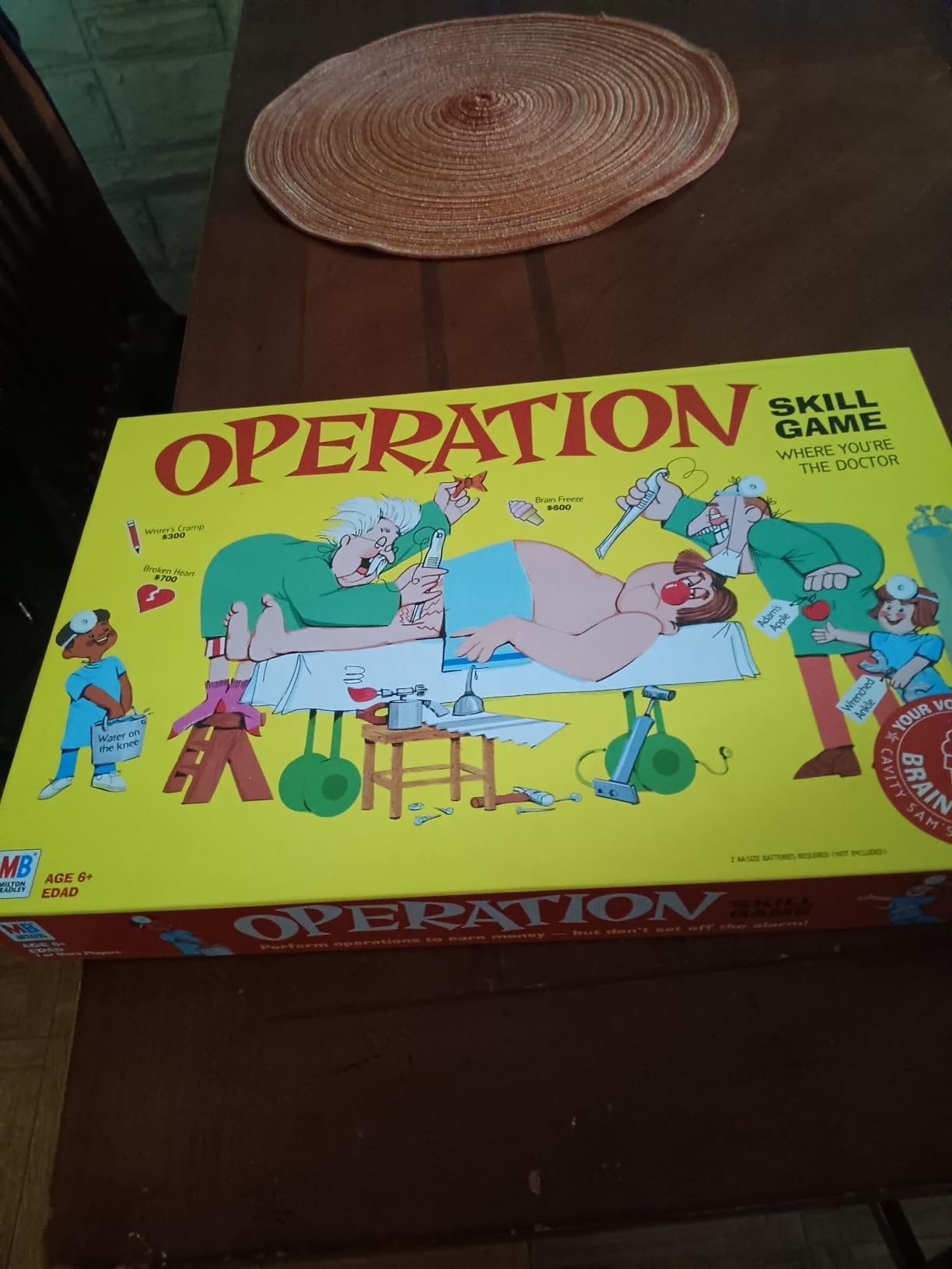Hasbro Gaming Operation Electronic Board Game, Family Games for Kids Ages 6+, Kids Board Games for 1+ Players, Funny Games for Kids, Easter Gifts for Boys and Girls (Amazon Exclusive) customer photo 1