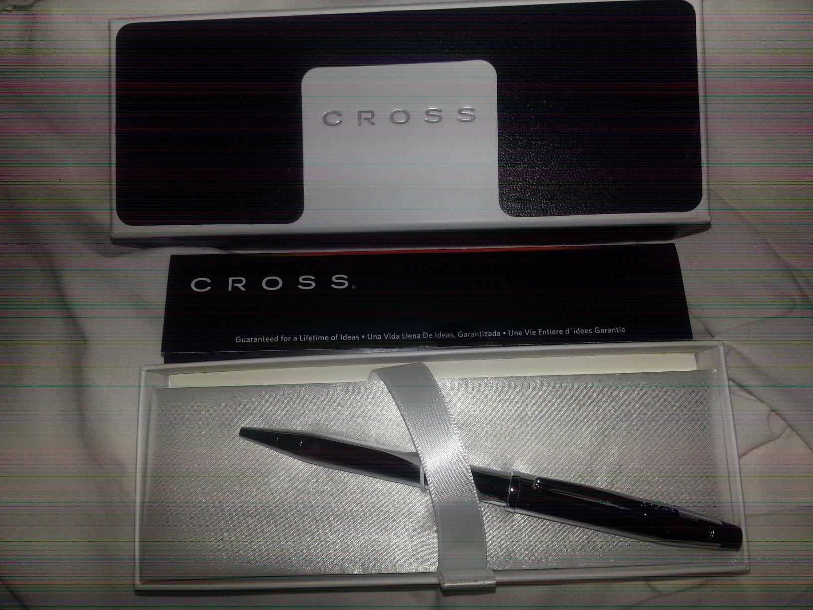 Cross Century II Classic Black Ballpoint Pen, Medium Point, Black Ink | Professional Pen for Everyday Use, Smooth Writing, Comfortable Grip, Metal Body, Luxury Gift Box customer photo 1