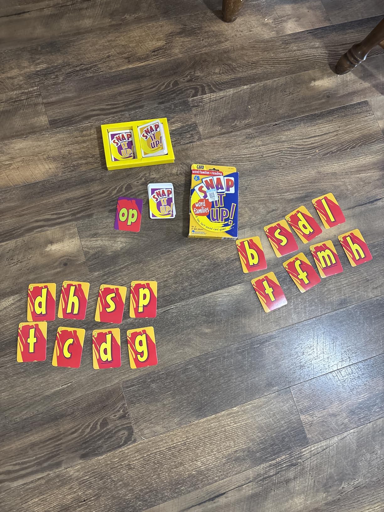 Learning Resources Snap It Up Phonics Word Families | Reading Card Game, Sight Words Flash Cards, Phonics Family Board, ABC Classroom Must Haves, Toddler Activities customer photo 1