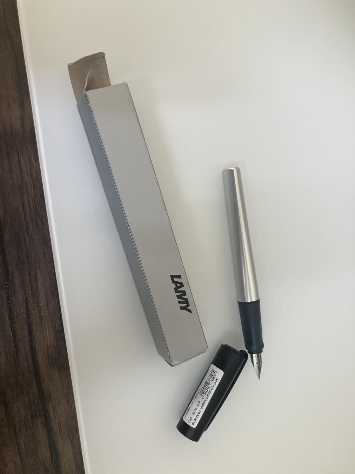 LAMY safari umbra - Fountain Pen with ergonomic grip & polished Left-Handed steel nib (LH) in size M customer photo 2