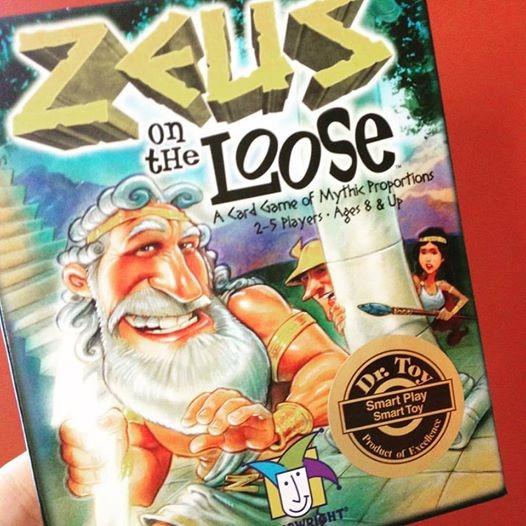 Gamewright - Zeus on the Loose - A Card Game of Mythic Proportions customer photo 1