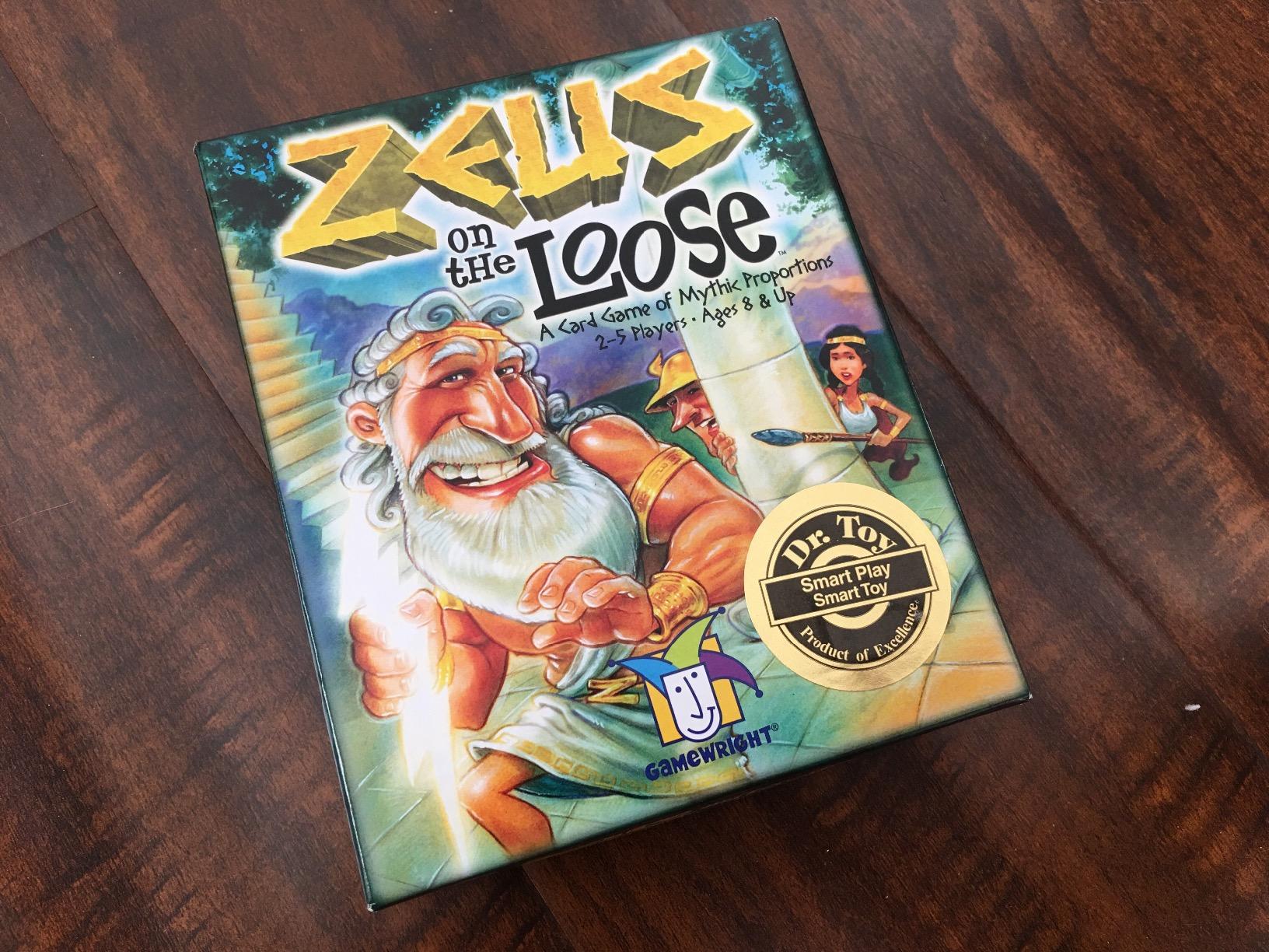 Gamewright - Zeus on the Loose - A Card Game of Mythic Proportions customer photo 2