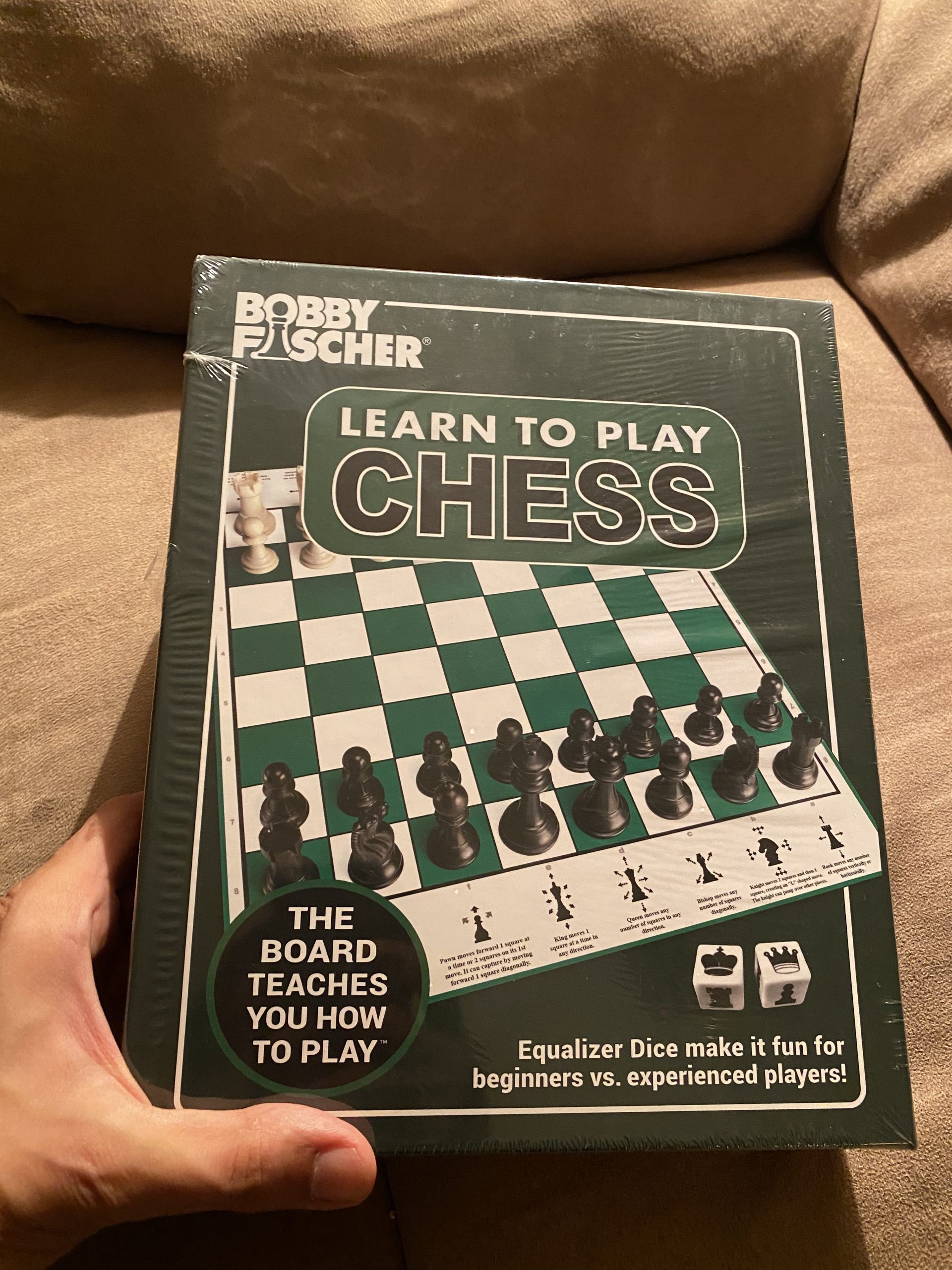 Bobby Fischer Learn to Play Chess Set Board Game customer photo 1