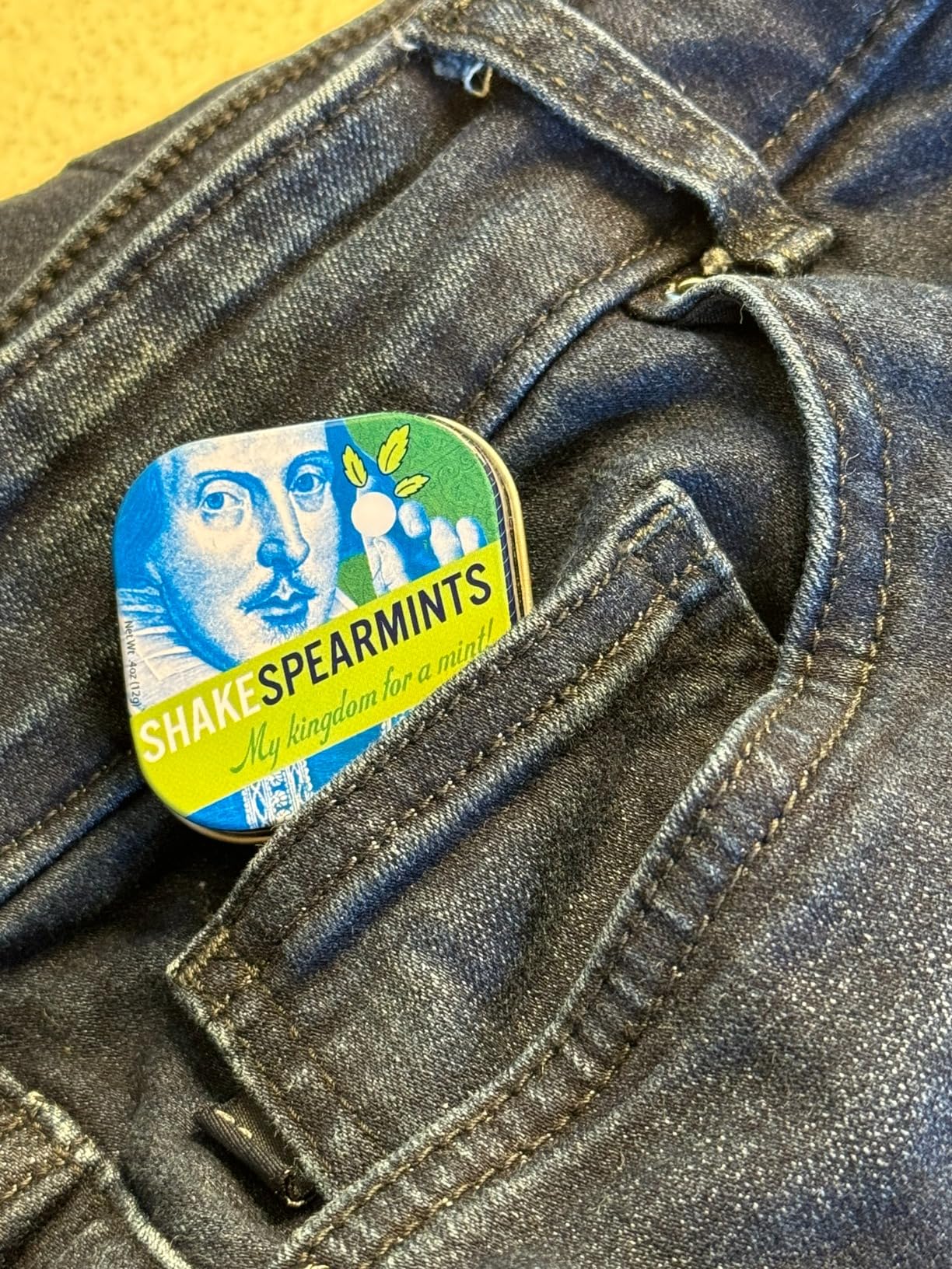 The Unemployed Philosophers Guild ShakespearMints Breath Mints - William Shakespeare Mints customer photo 1