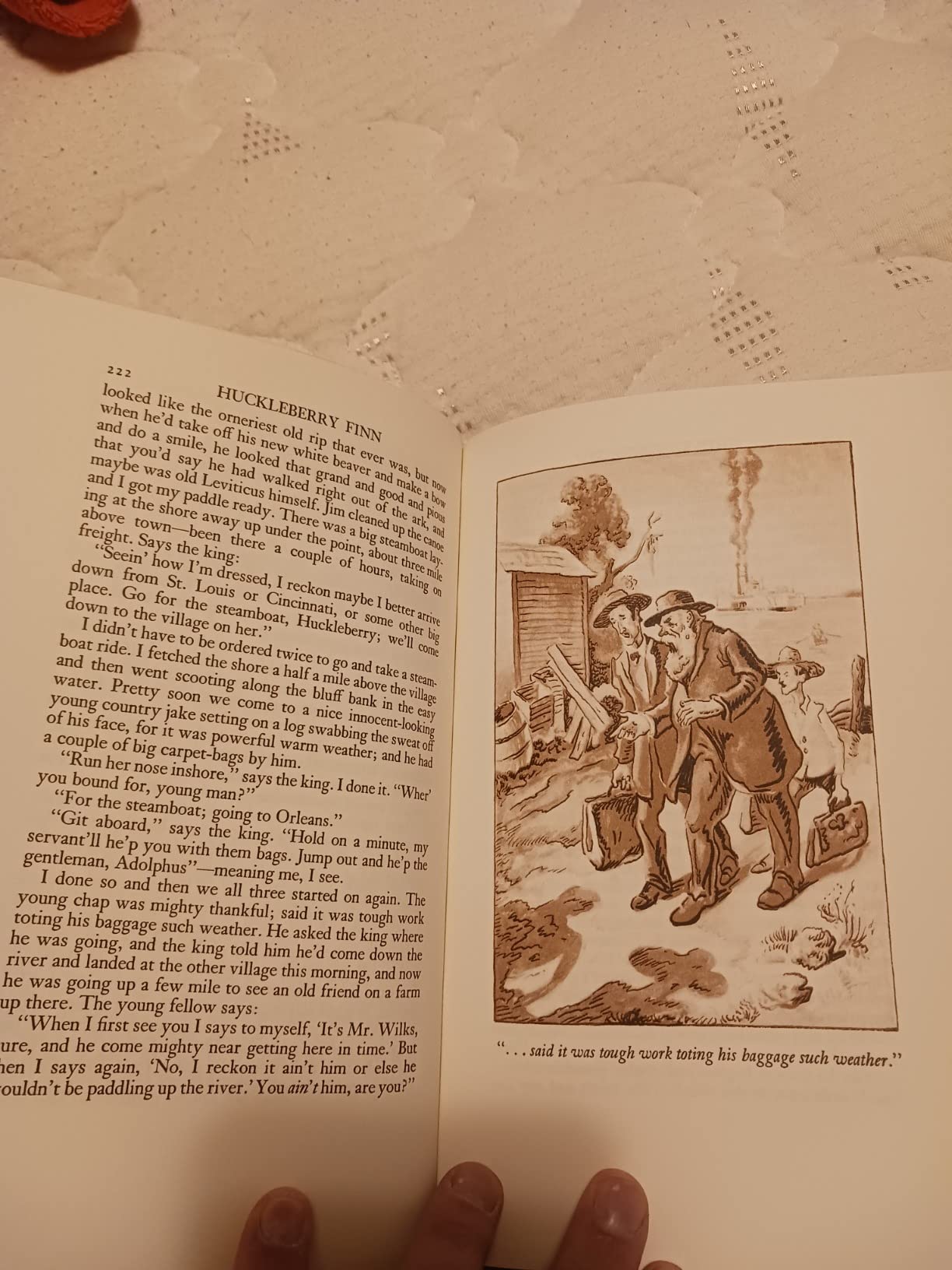 The Adventures of Huckleberry Finn Full Leather Collector's Library Easton Press customer photo 1
