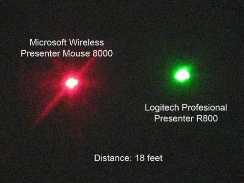 Logitech Wireless Presenter R400 USB A PowerPoint Clicker with Laser | USB-A connection, PowerPoint clicker, presentation remote control customer photo 1