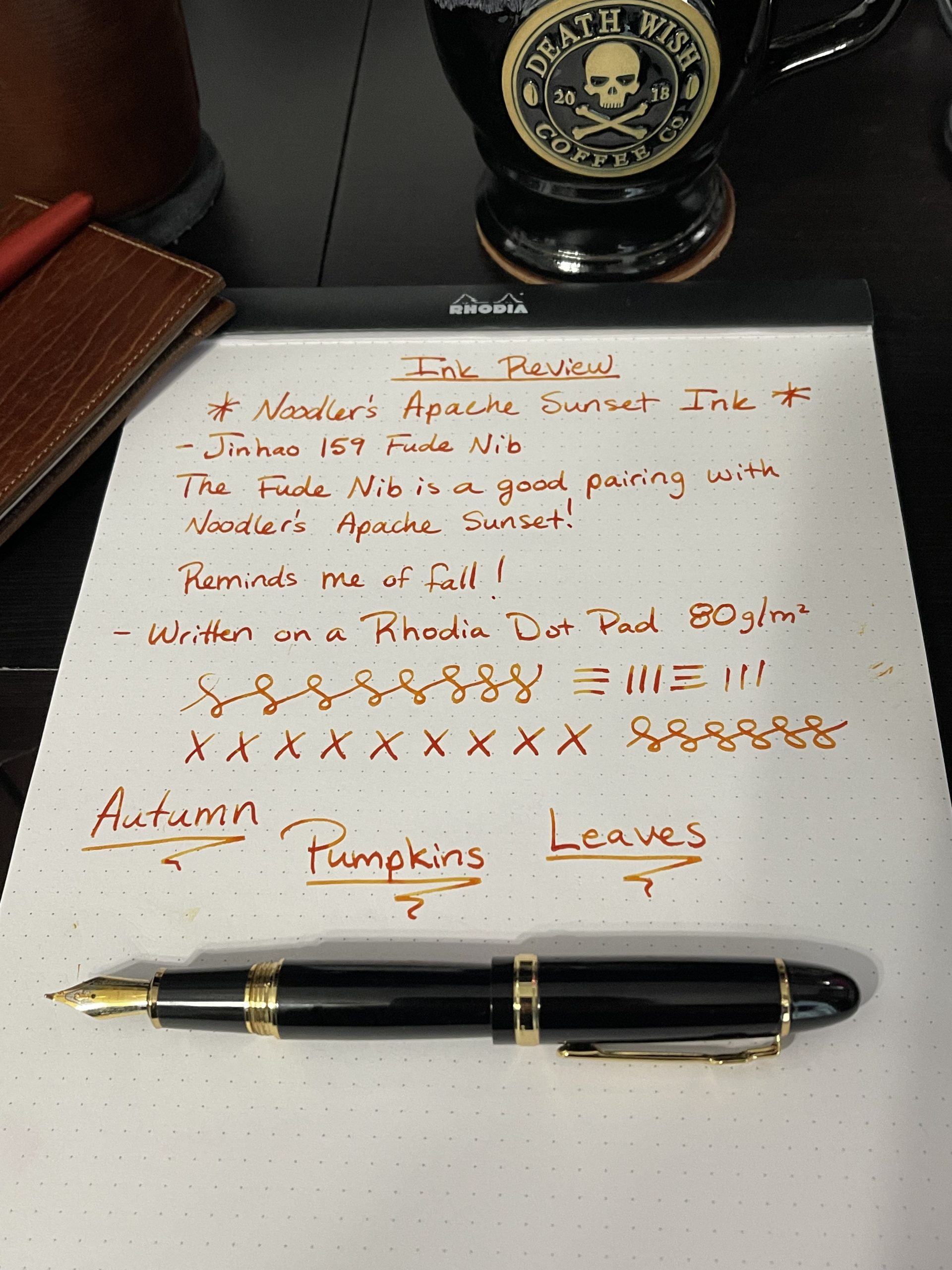 Noodler's Ink Refills Apache Sunset Bottled Ink, 3oz customer photo 2