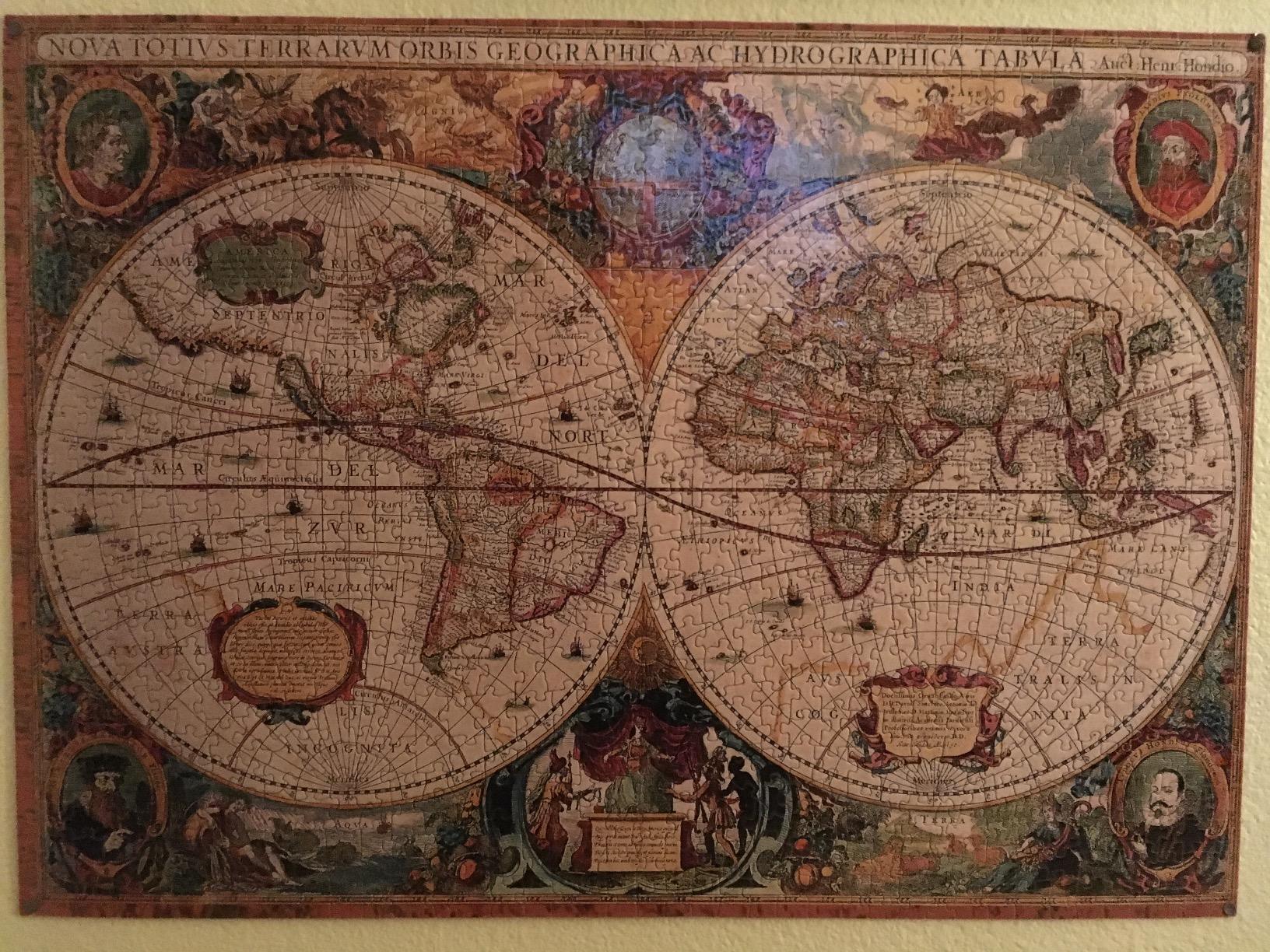 EuroGraphics Antique World Map Puzzle (1000-Piece) customer photo 1