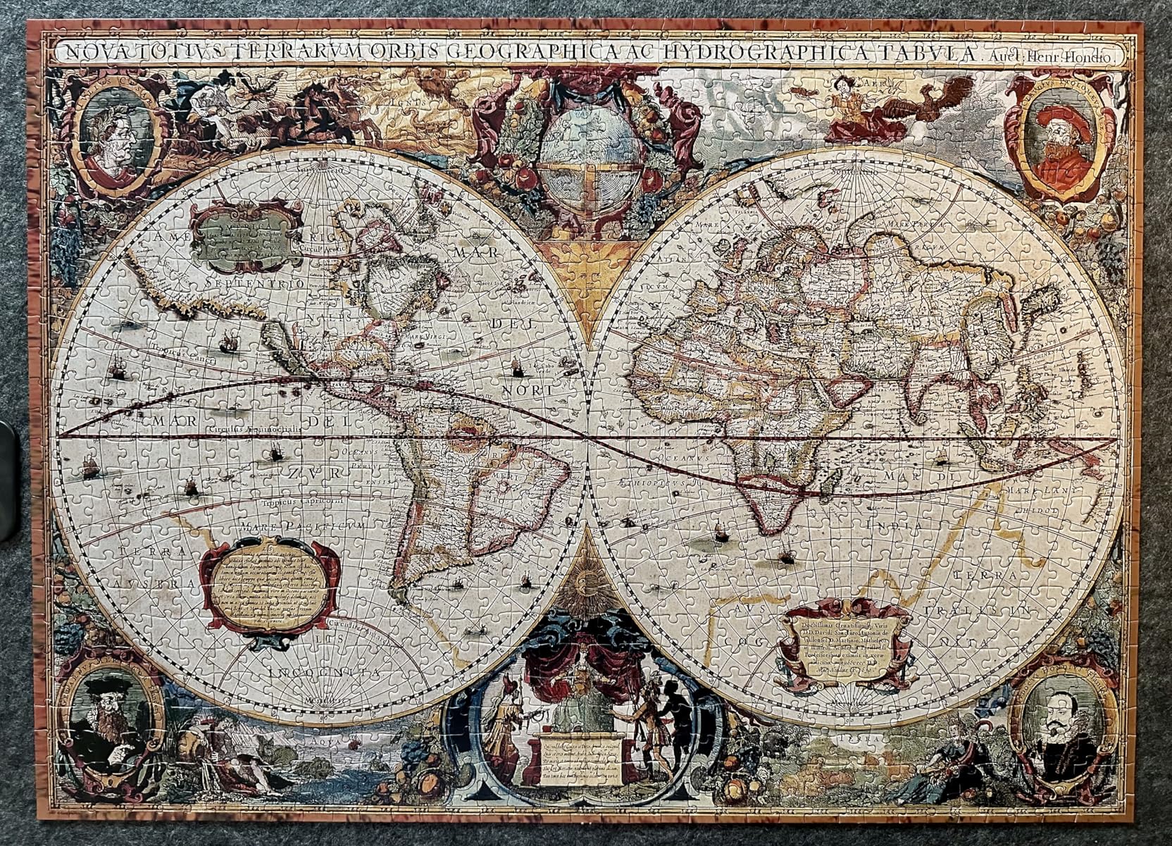 EuroGraphics Antique World Map Puzzle (1000-Piece) customer photo 2