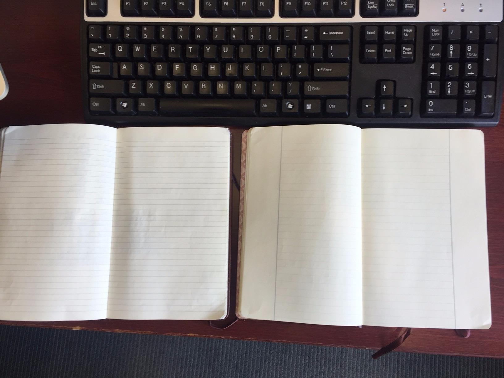 C.R. Gibson MJ5-4792 Brown Bonded Leather Notebook with 240 Ruled Pages, 5