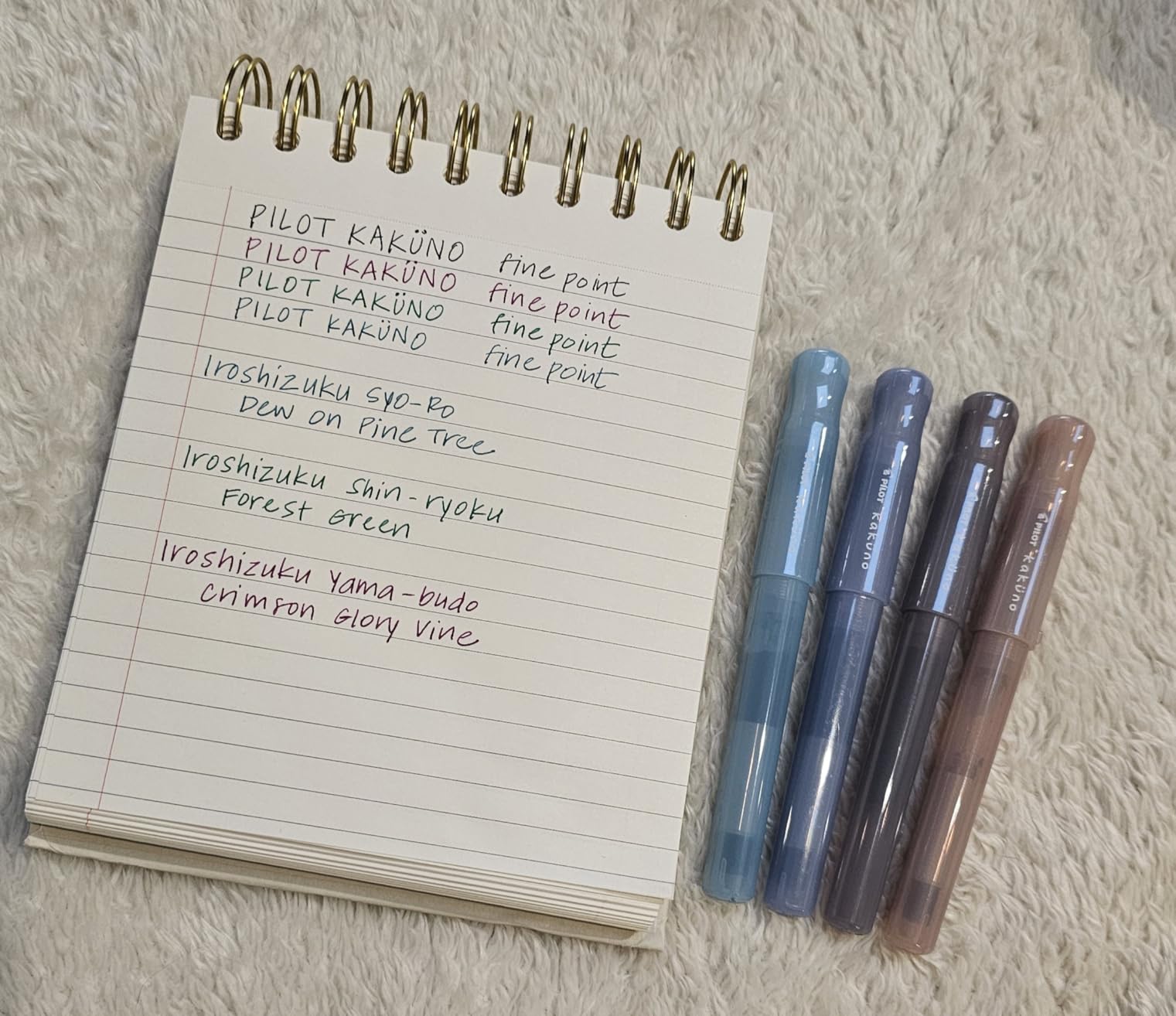 PILOT Iroshizuku Bottled Fountain Pen Ink, Yama-Budo, Crimson Glory Vine (Purple Red) 50ml Bottle (69217) customer photo 1
