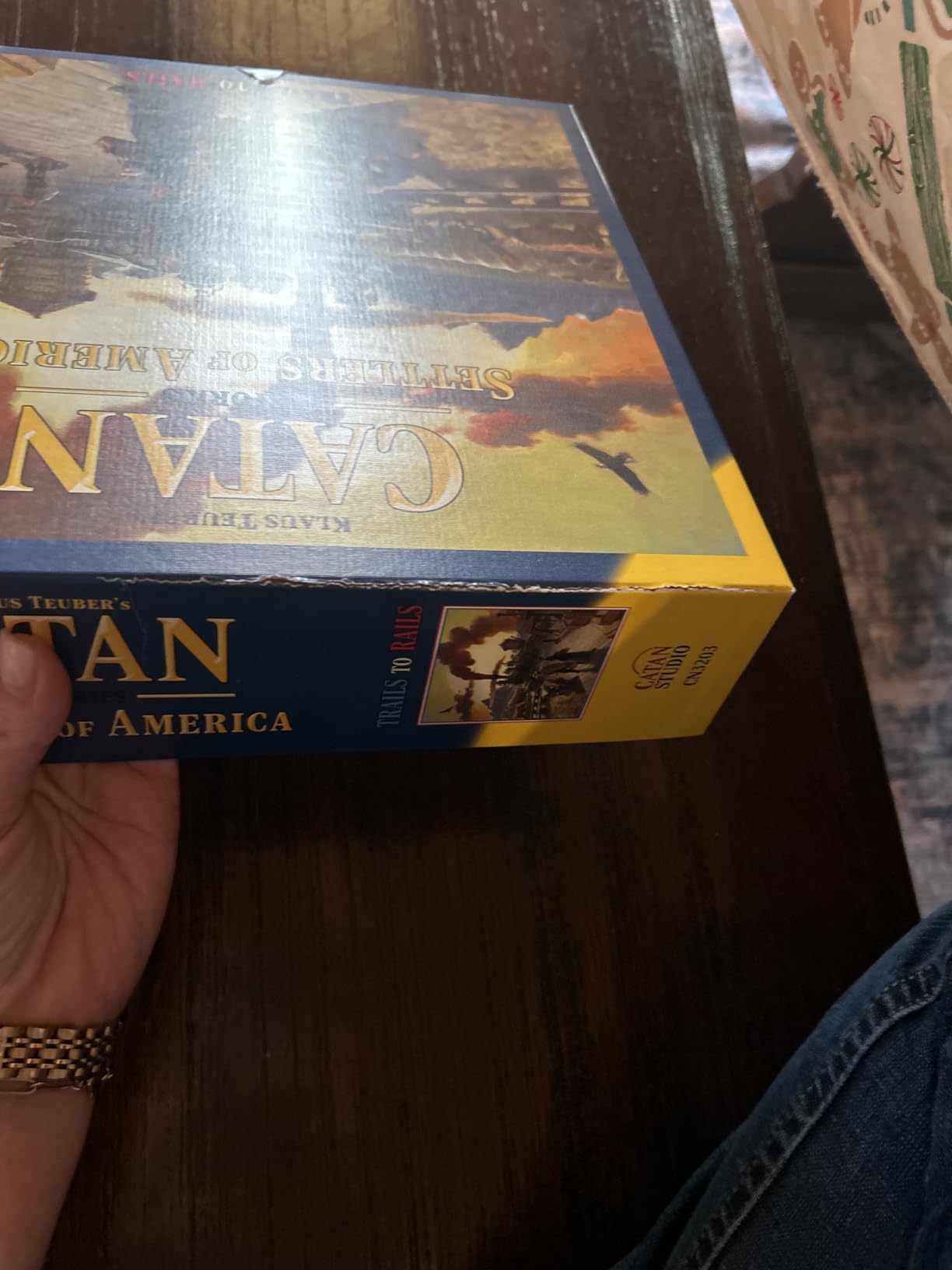 CATAN Histories Settlers of America Board Game - Forge Trails into Rails! Strategy Game, Family Game for Kids & Adults, Ages 14+, 3-4 Players, 120 Min Playtime, Made by CATAN Studio customer photo 1