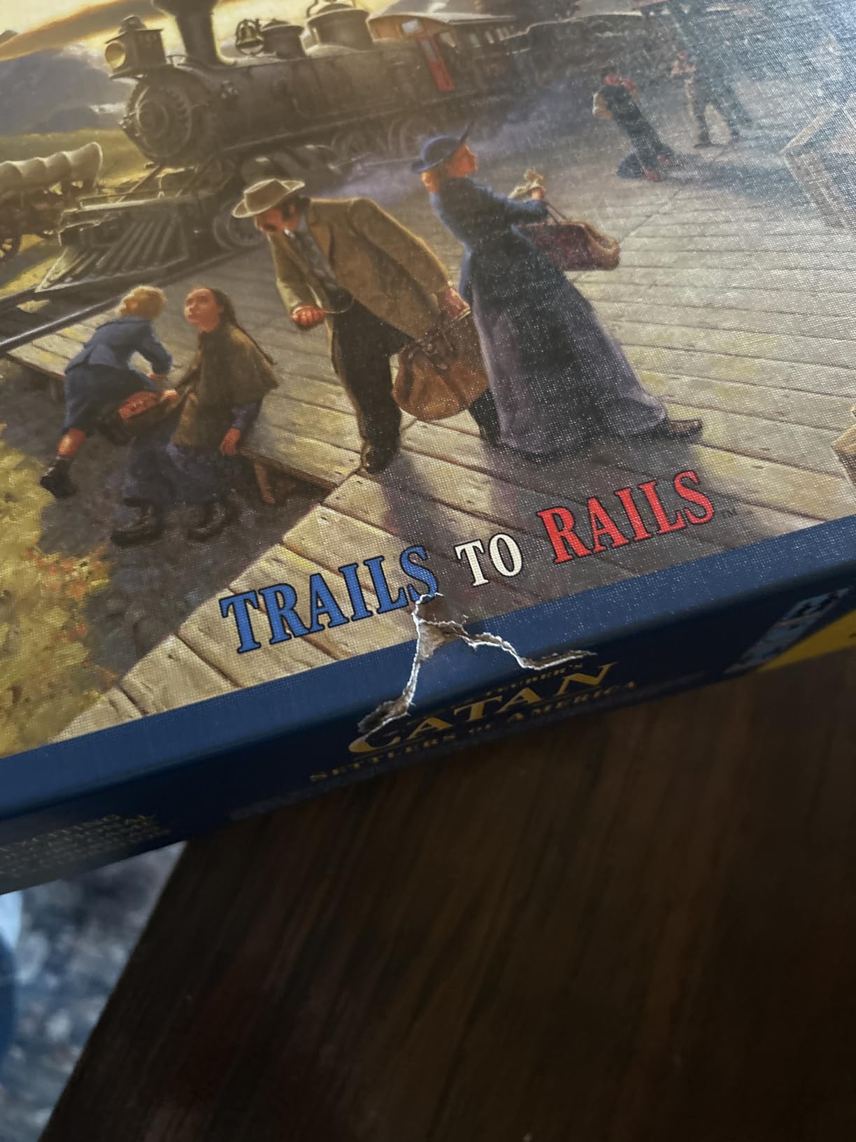 CATAN Histories Settlers of America Board Game - Forge Trails into Rails! Strategy Game, Family Game for Kids & Adults, Ages 14+, 3-4 Players, 120 Min Playtime, Made by CATAN Studio customer photo 2