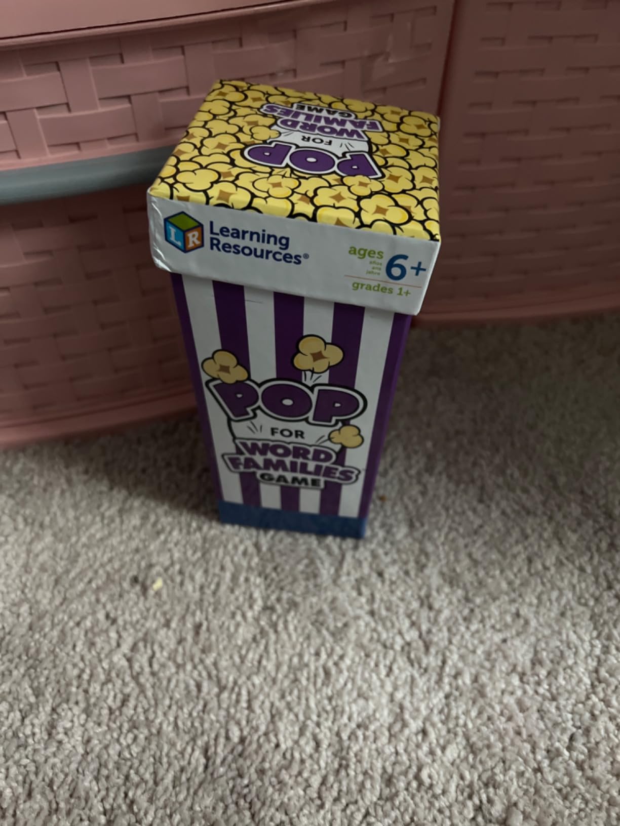 Learning Resources POP for Word Families Game, Word Families, Vocabulary and Rhyming, For 2-4 players, Ages 6+ customer photo 2