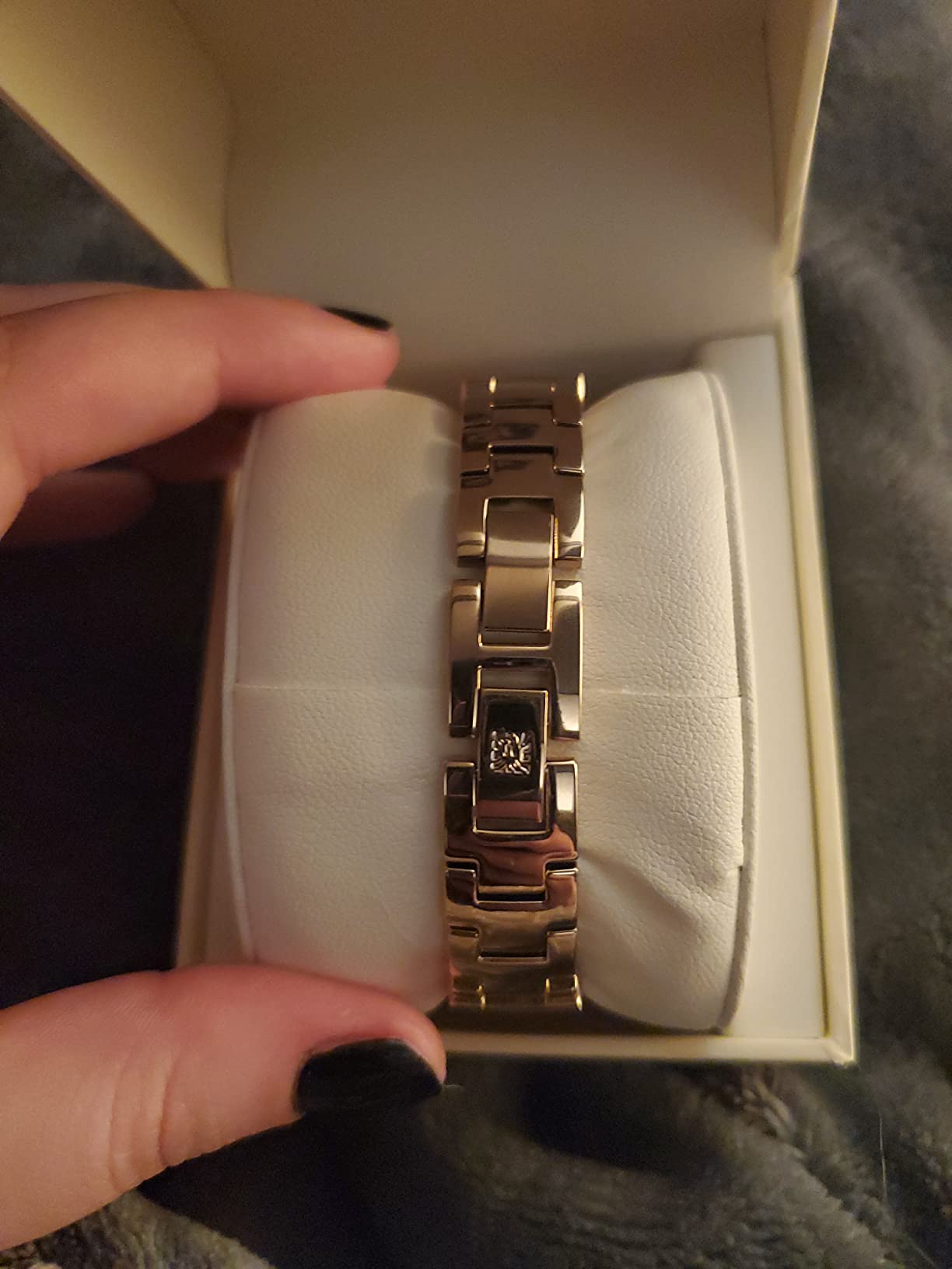 Anne Klein Women's AK/1046CHCV Premium Crystal-Accented Watch customer photo 1