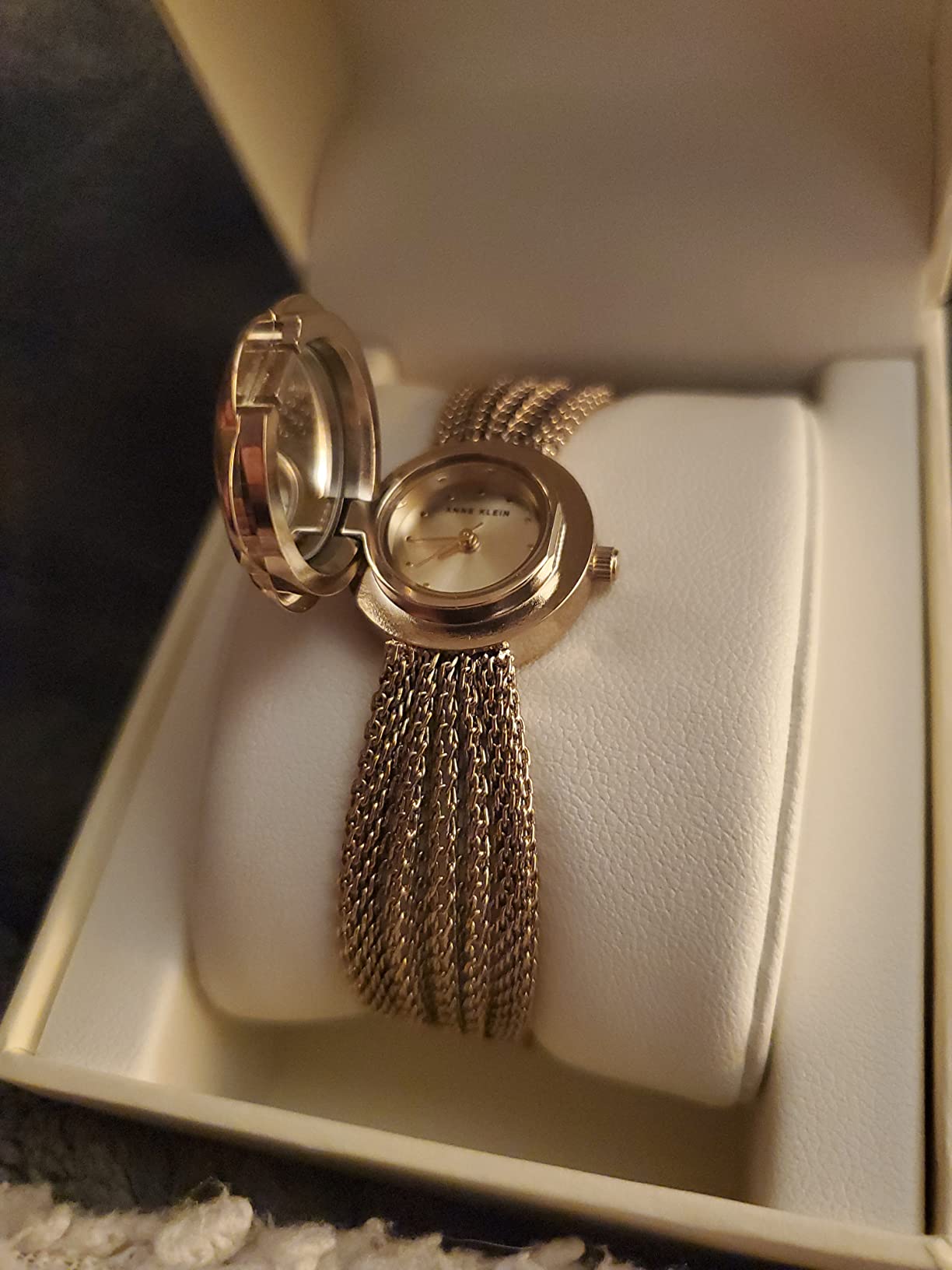 Anne Klein Women's AK/1046CHCV Premium Crystal-Accented Watch customer photo 2