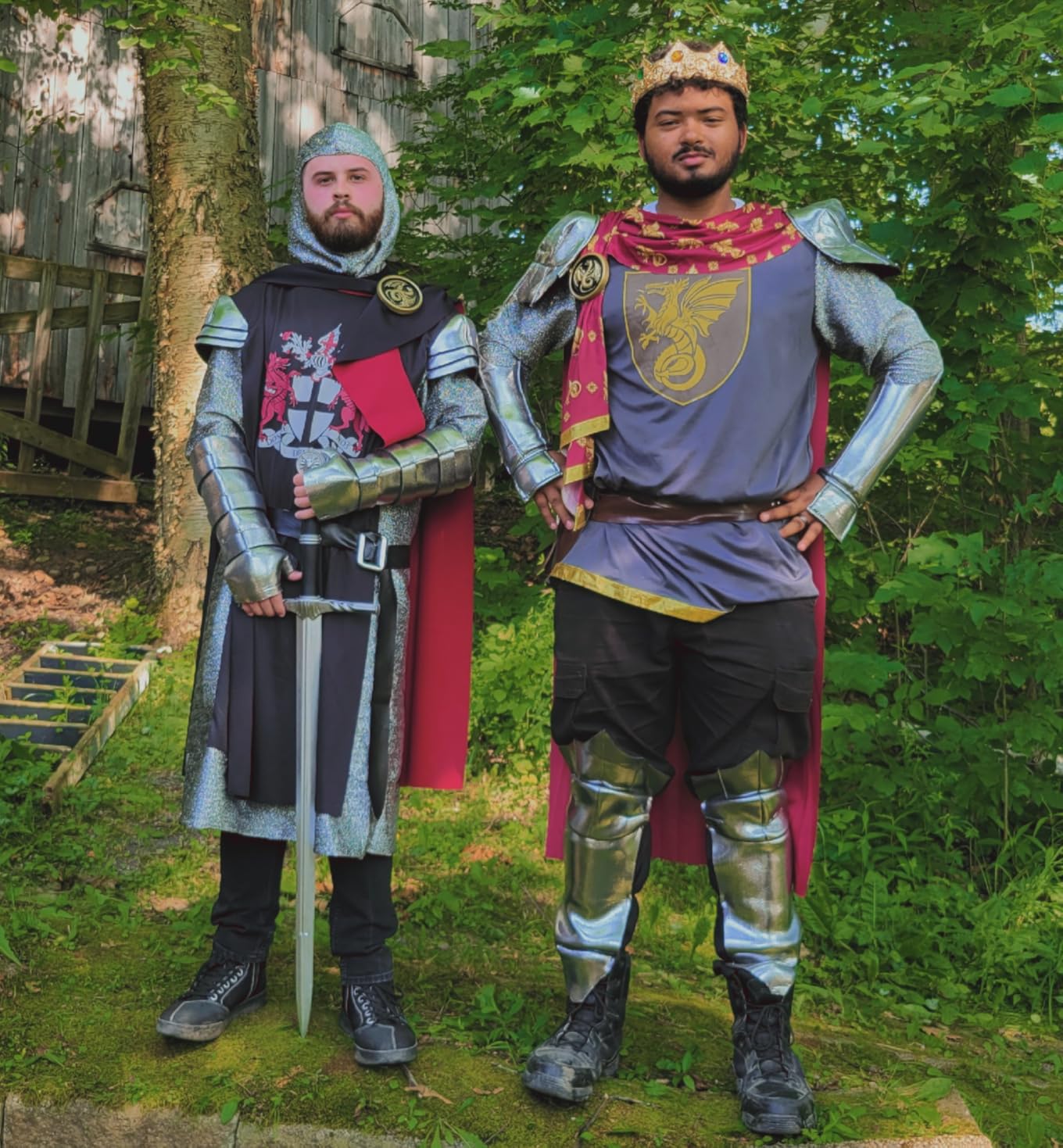 Men's Medieval Knight Costume customer photo 2
